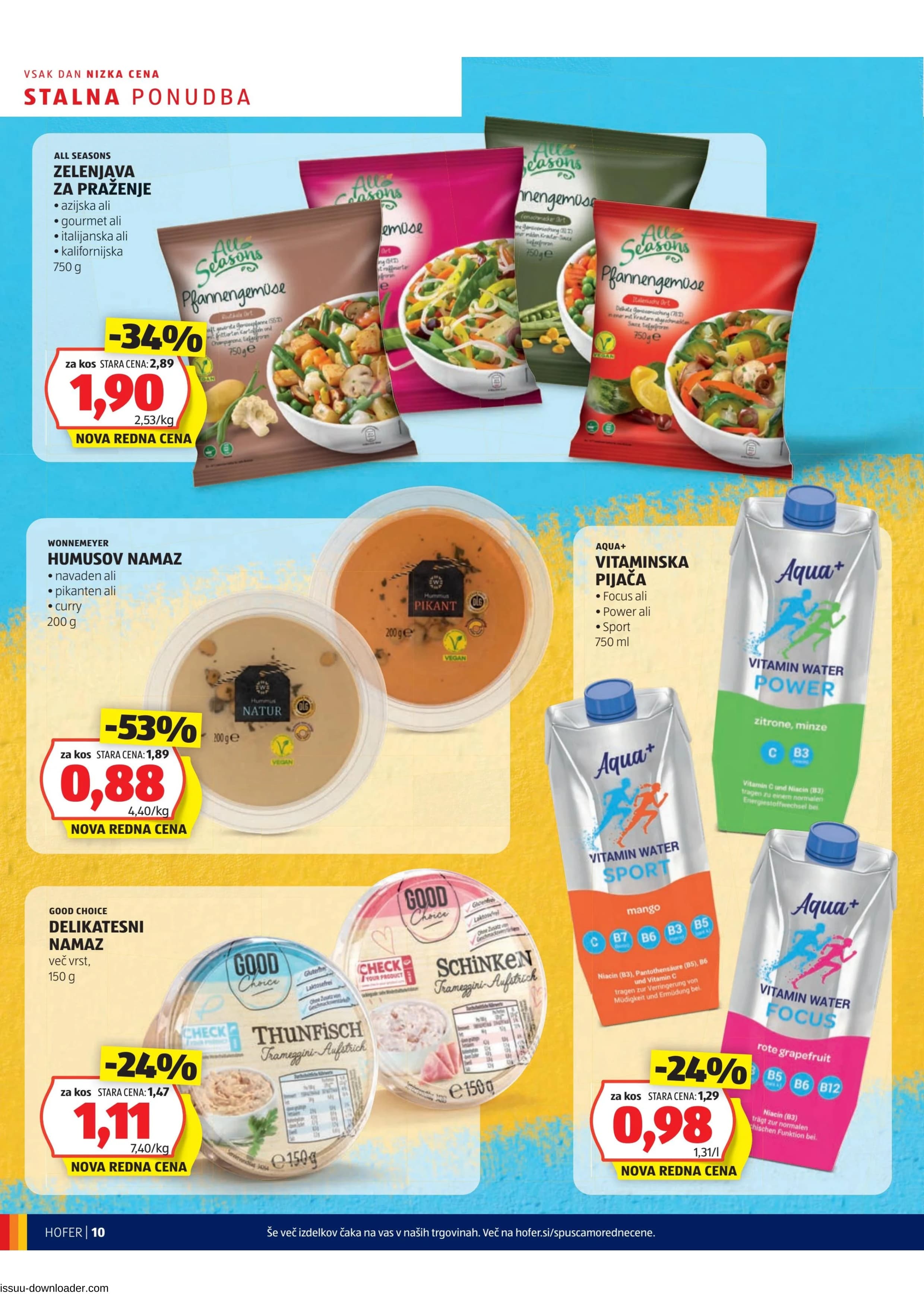 Stran 10. Hofer kataloga - Akcije od 30.10. do 08.11.2025.