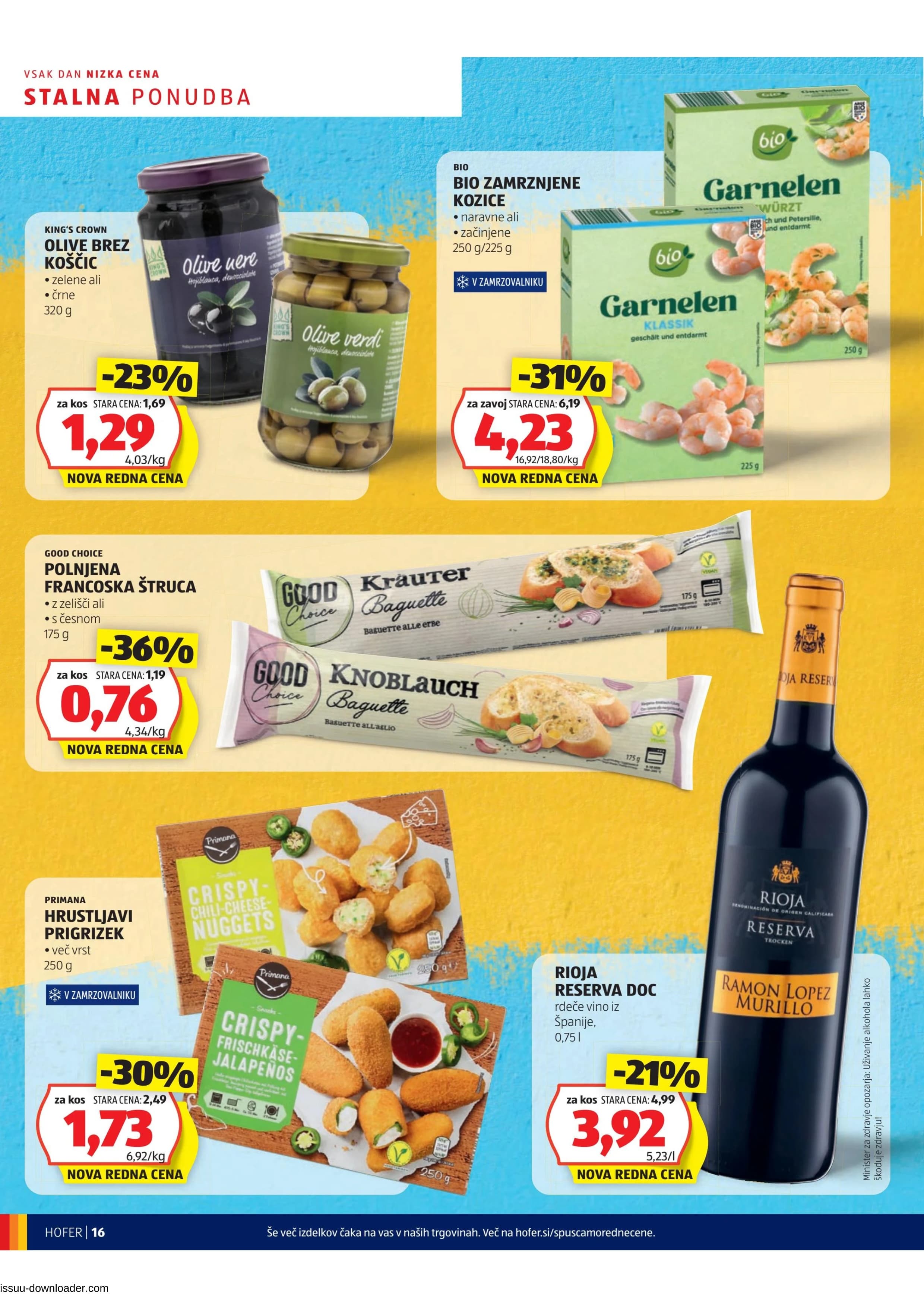 Stran 16. Hofer kataloga - Akcije od 30.10. do 08.11.2025.
