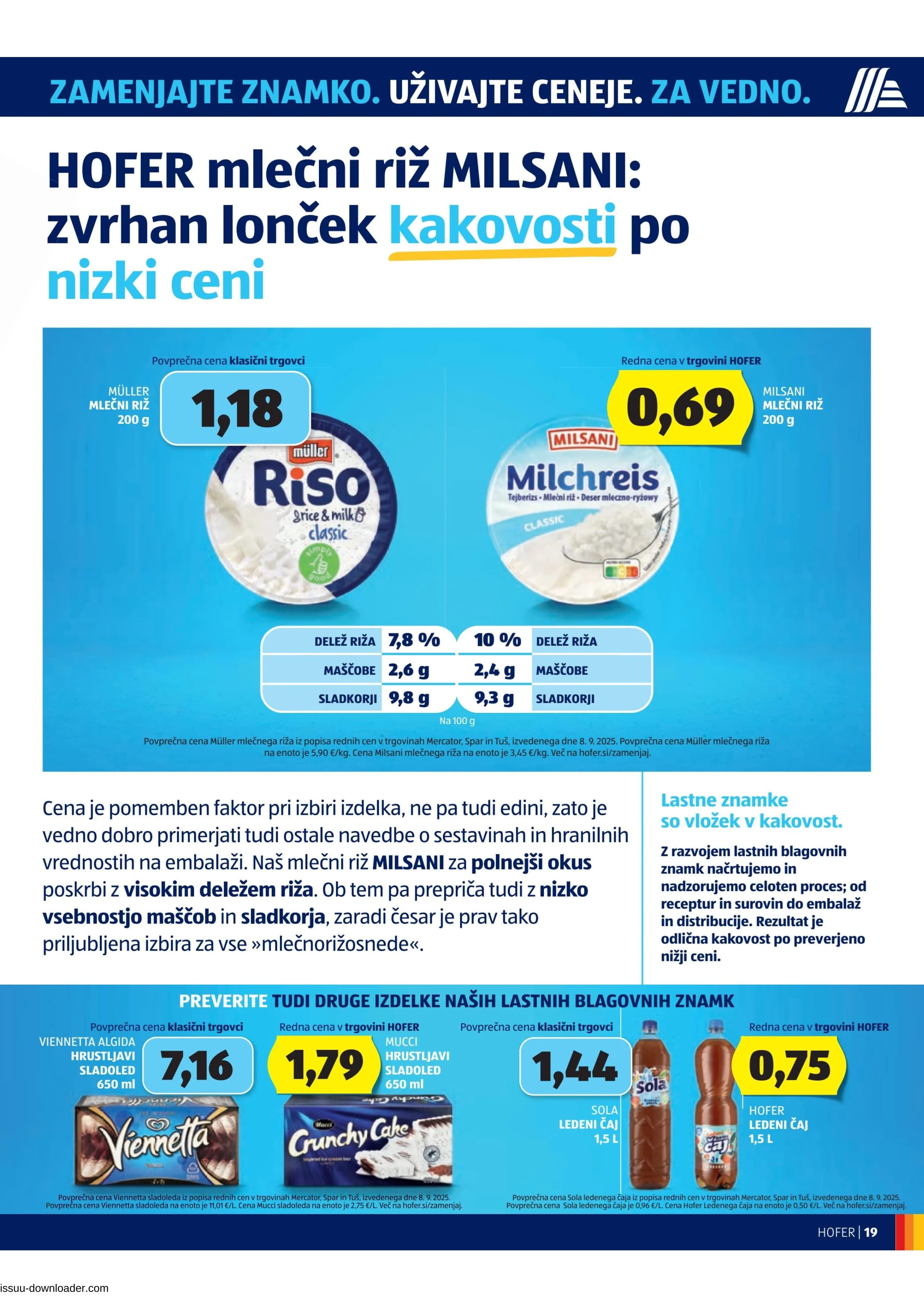 Stran 19. Hofer kataloga - Akcije od 30.10. do 08.11.2025.