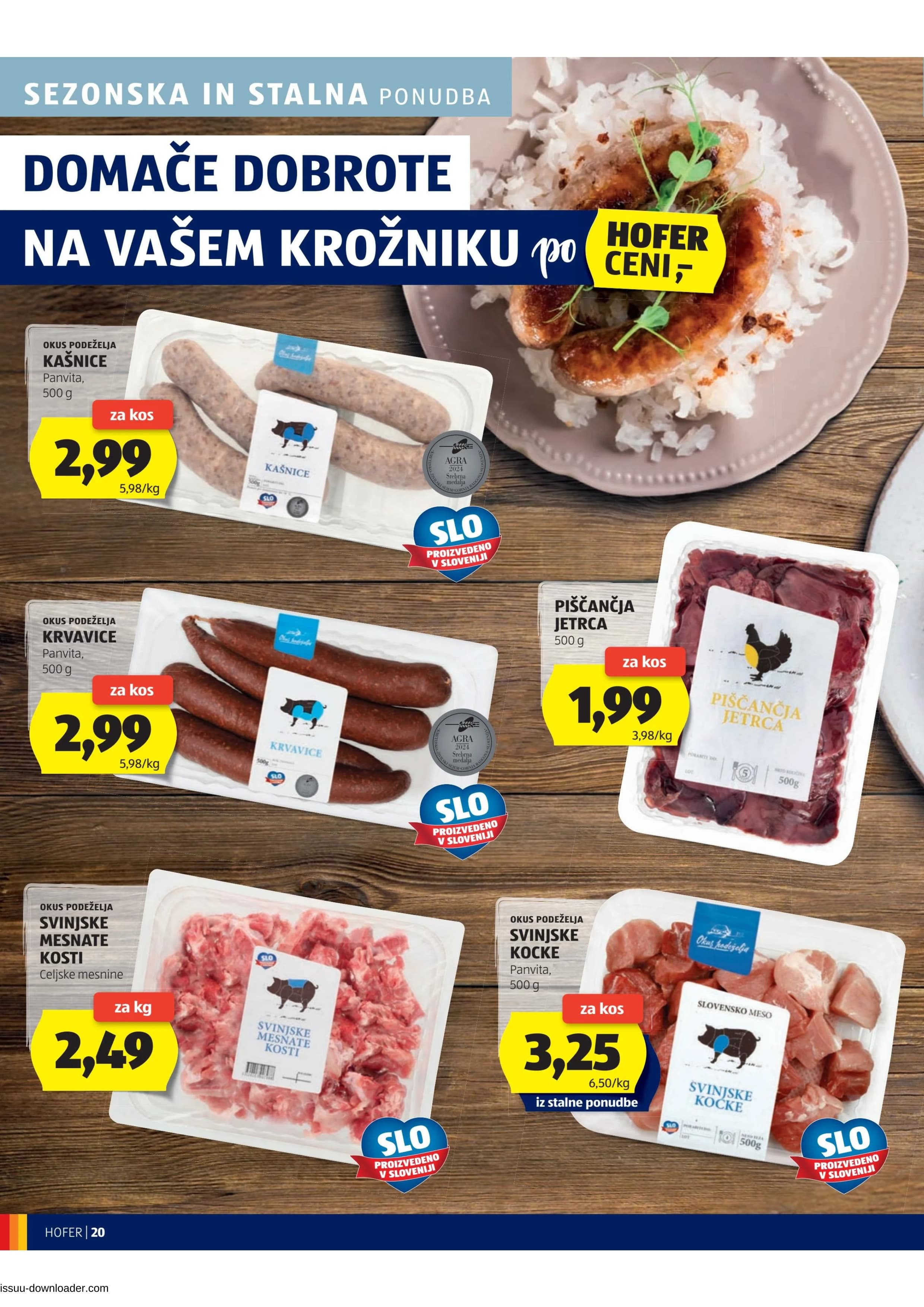 Stran 20. Hofer kataloga - Akcije od 30.10. do 08.11.2025.