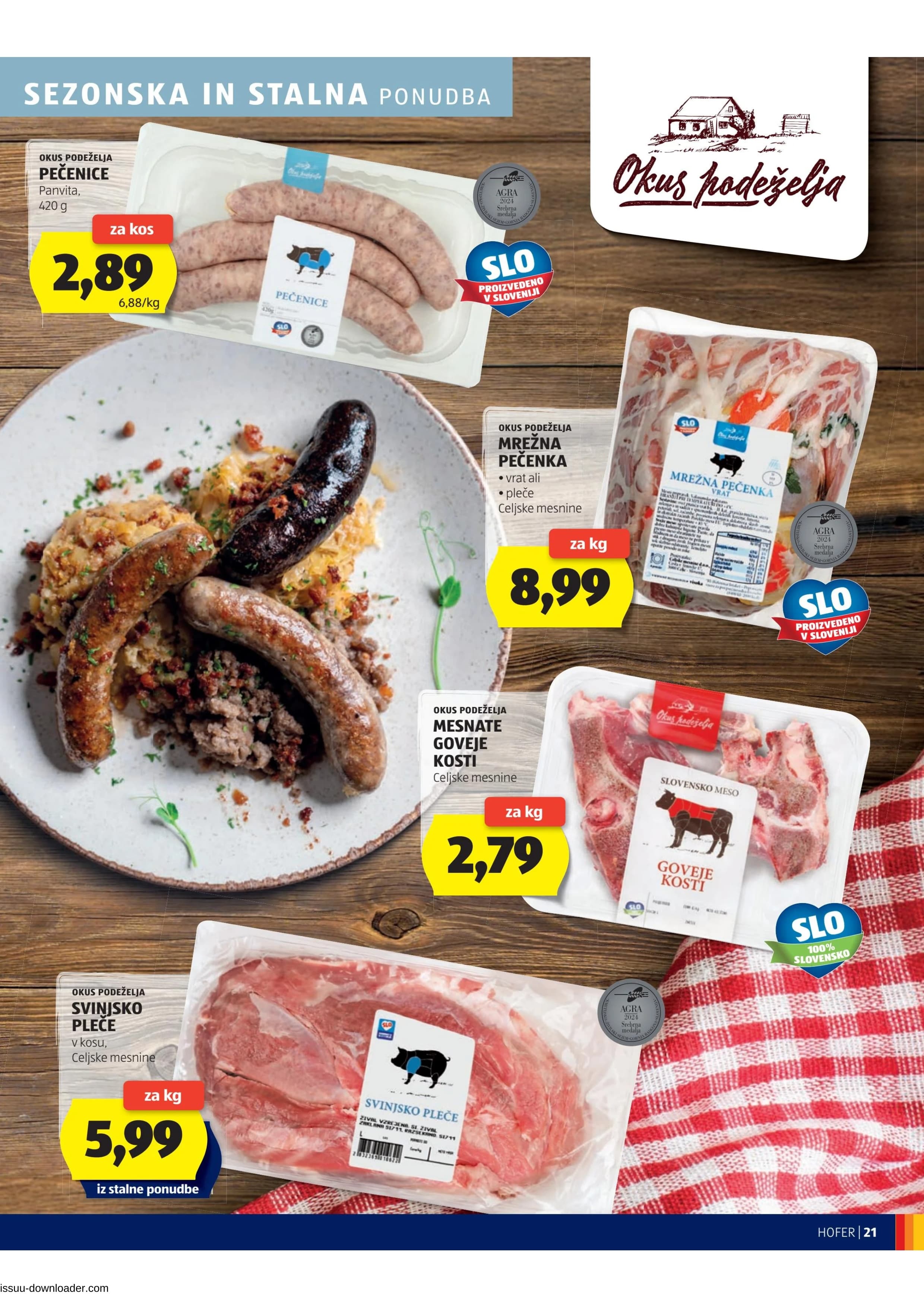Stran 21. Hofer kataloga - Akcije od 30.10. do 08.11.2025.