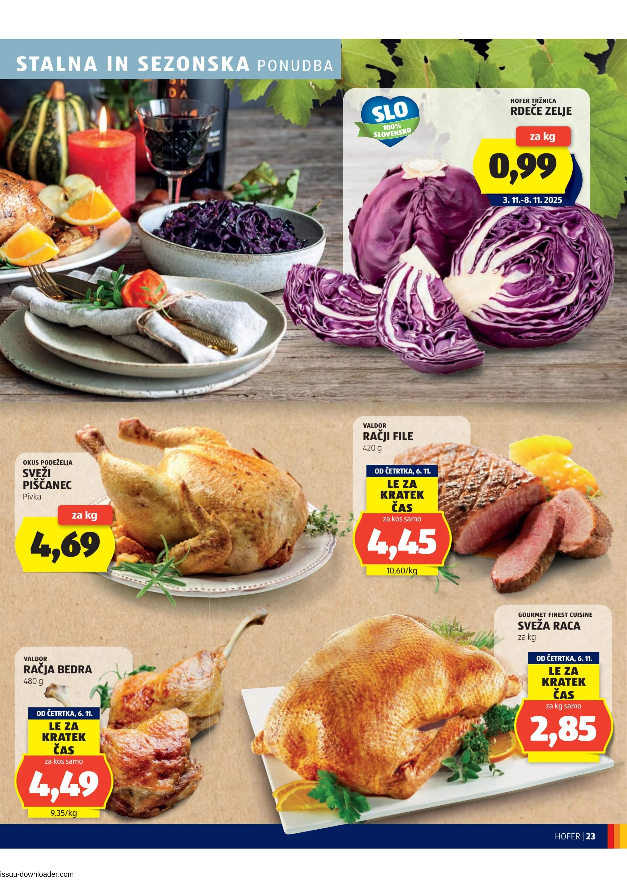 Stran 23. Hofer kataloga - Akcije od 30.10. do 08.11.2025.
