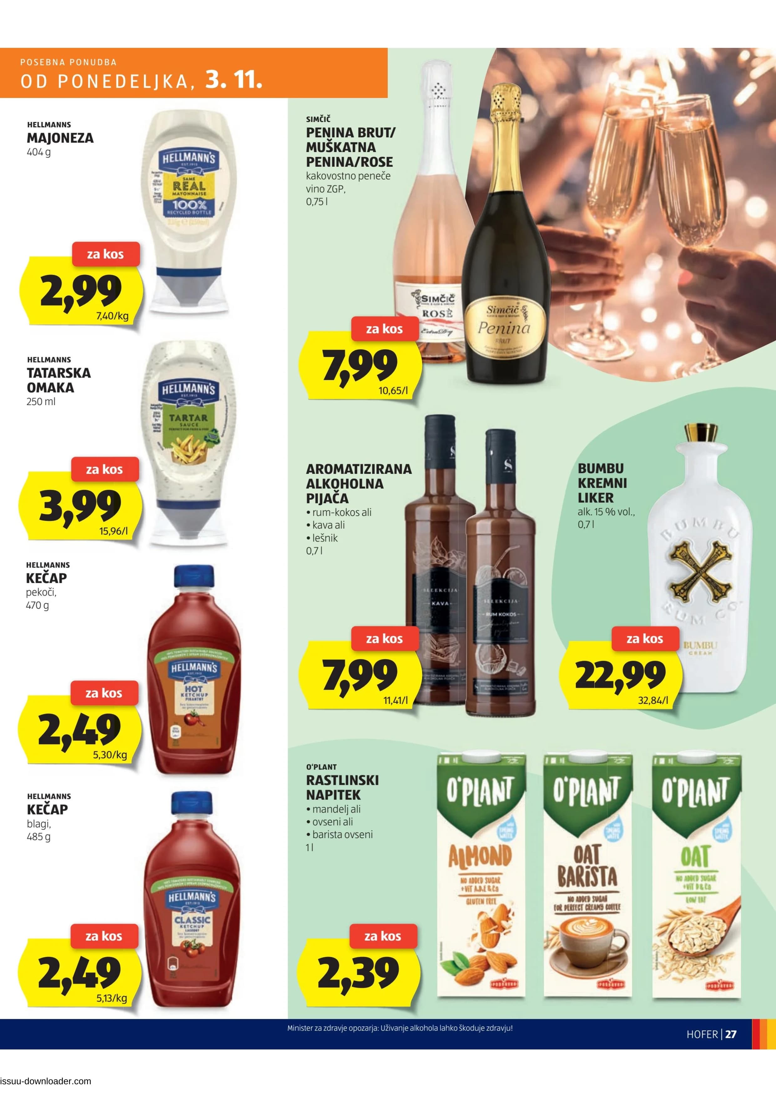 Stran 27. Hofer kataloga - Akcije od 30.10. do 08.11.2025.