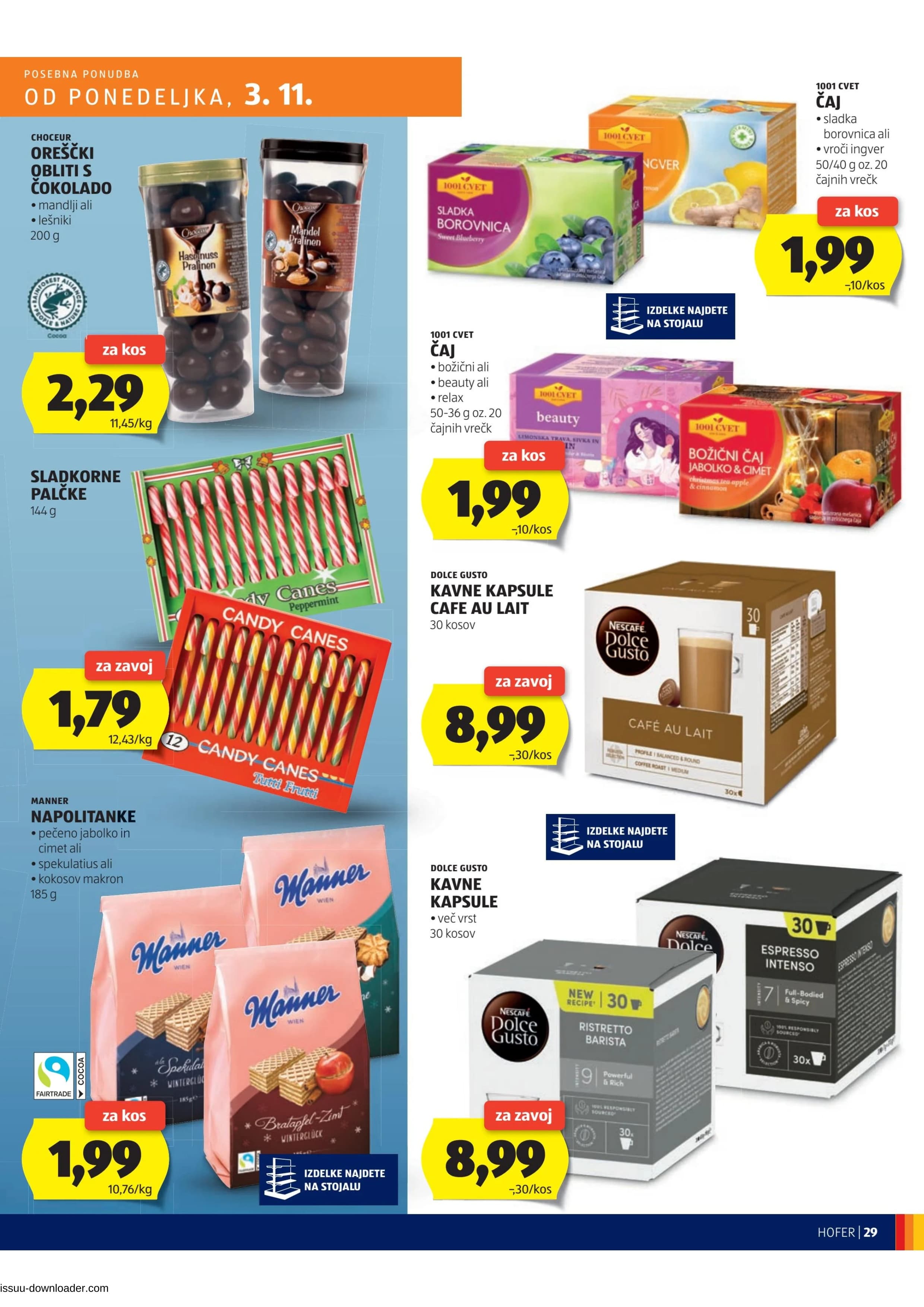 Stran 29. Hofer kataloga - Akcije od 30.10. do 08.11.2025.