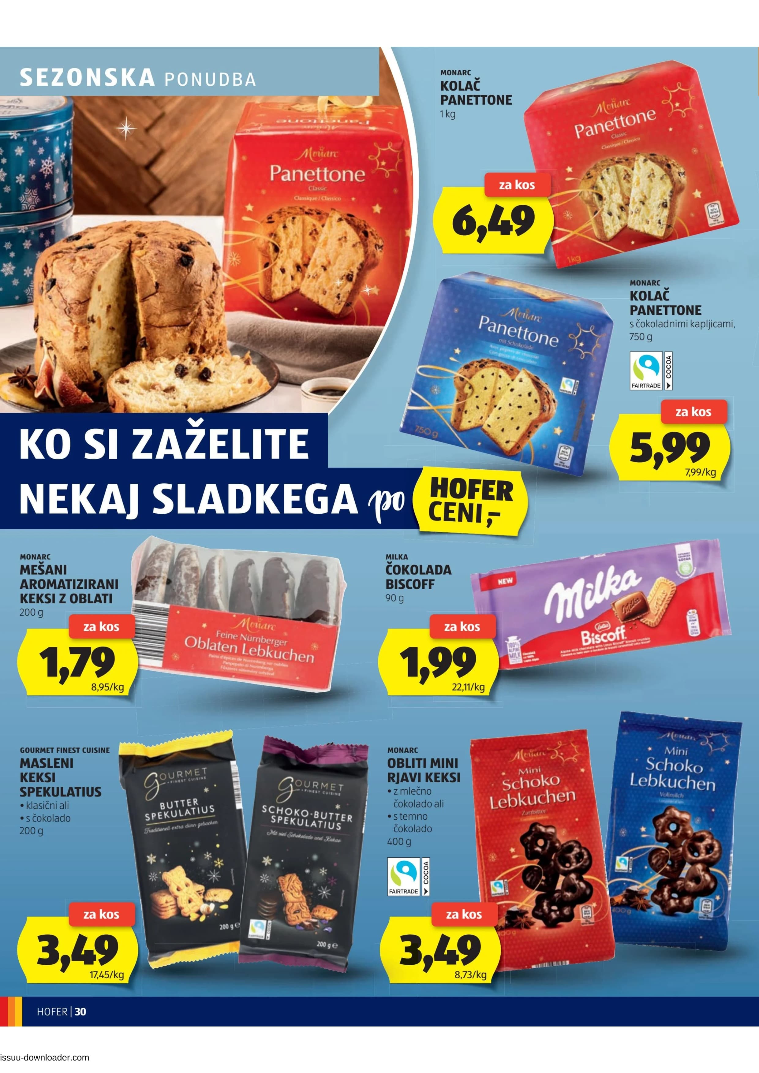 Stran 30. Hofer kataloga - Akcije od 30.10. do 08.11.2025.