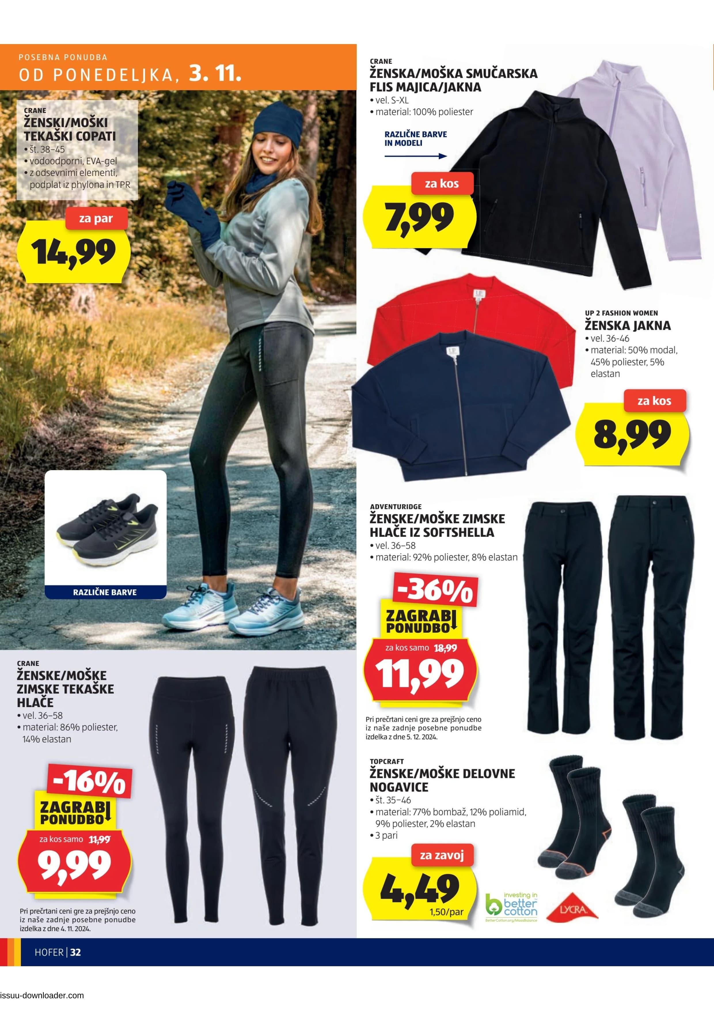 Stran 32. Hofer kataloga - Akcije od 30.10. do 08.11.2025.