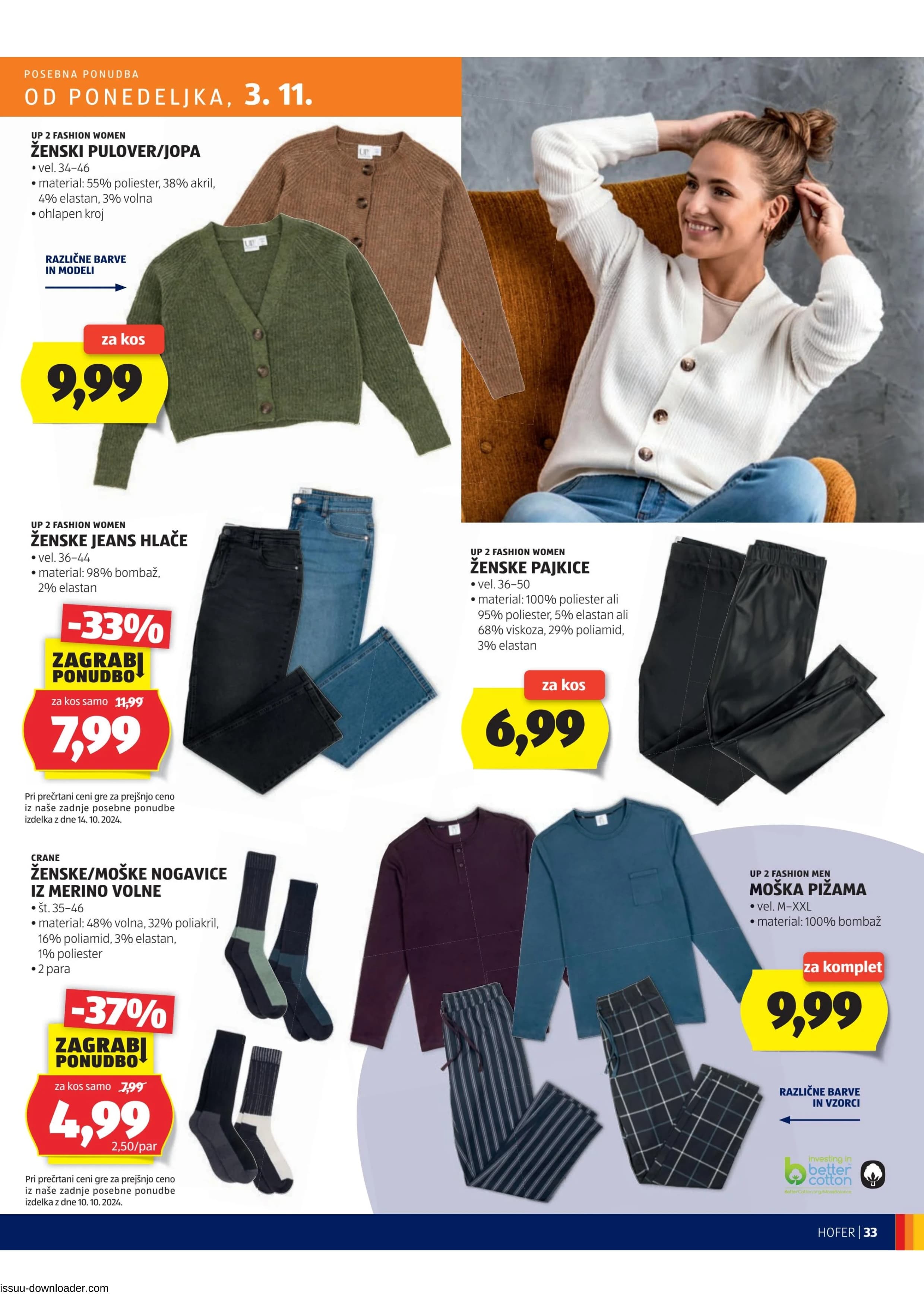 Stran 33. Hofer kataloga - Akcije od 30.10. do 08.11.2025.