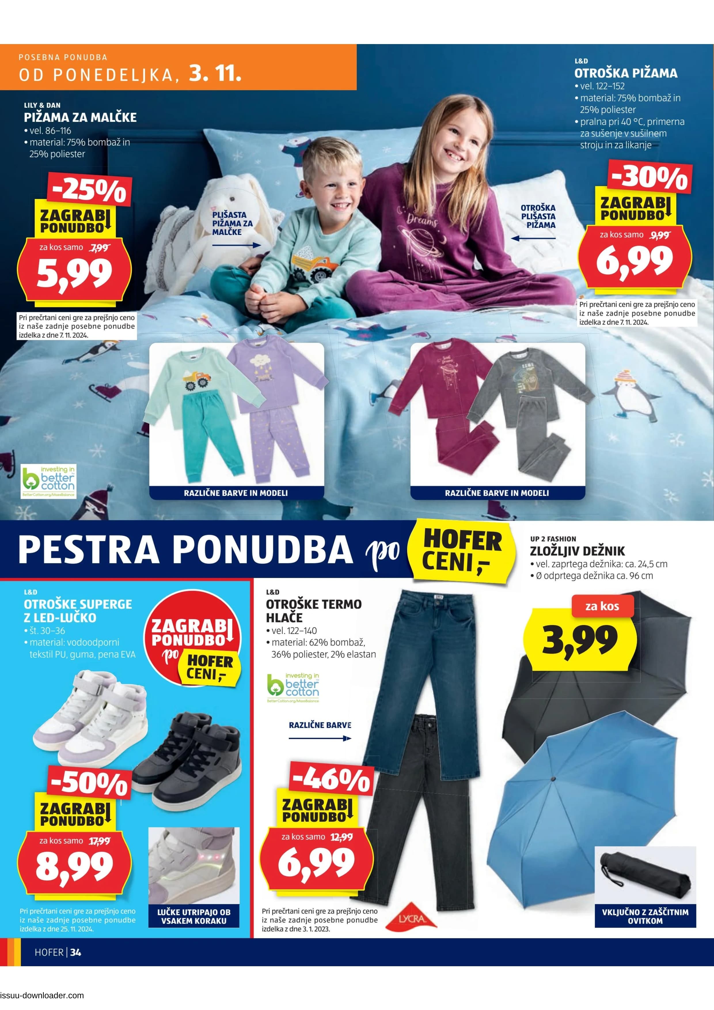 Stran 34. Hofer kataloga - Akcije od 30.10. do 08.11.2025.