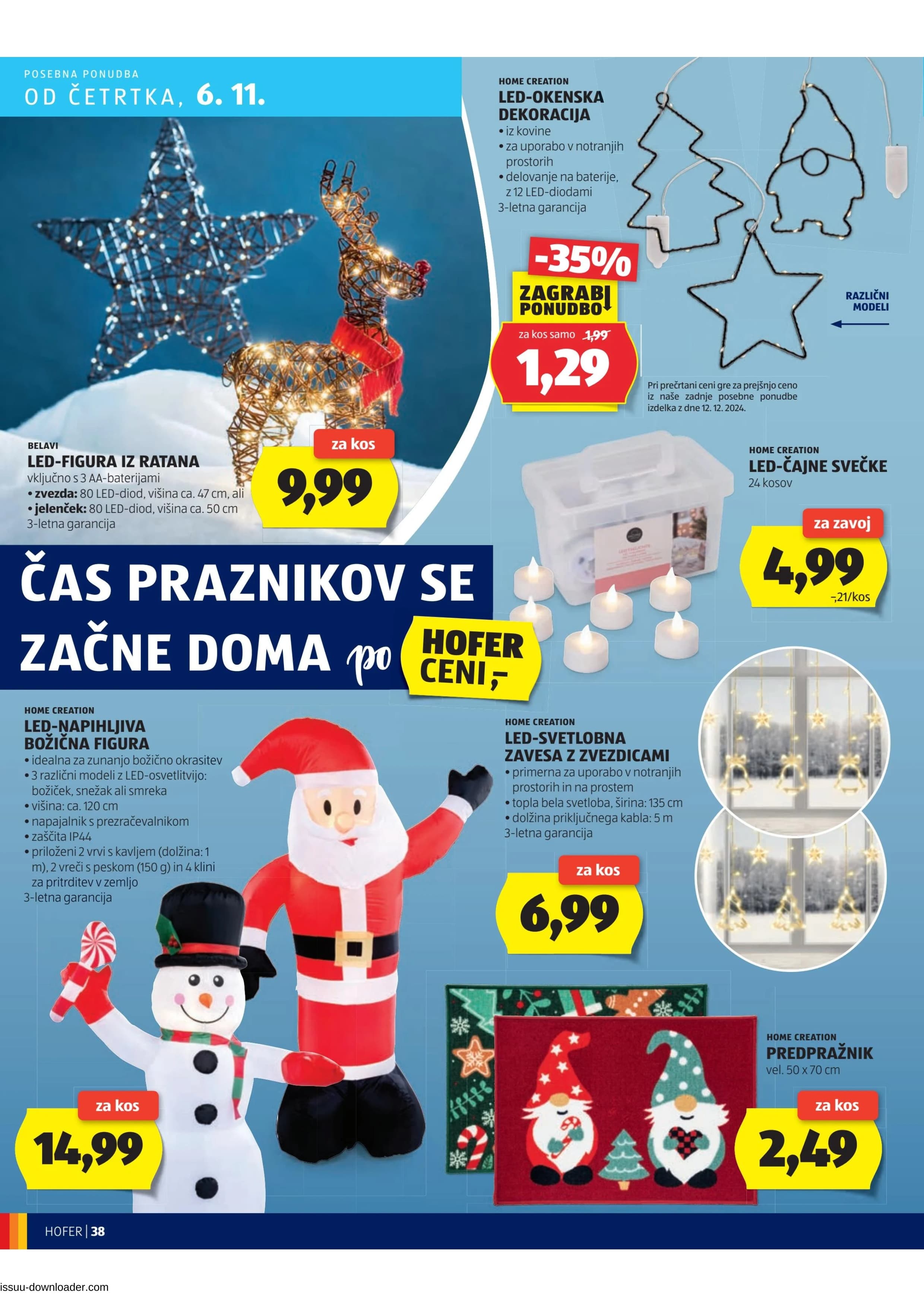 Stran 38. Hofer kataloga - Akcije od 30.10. do 08.11.2025.