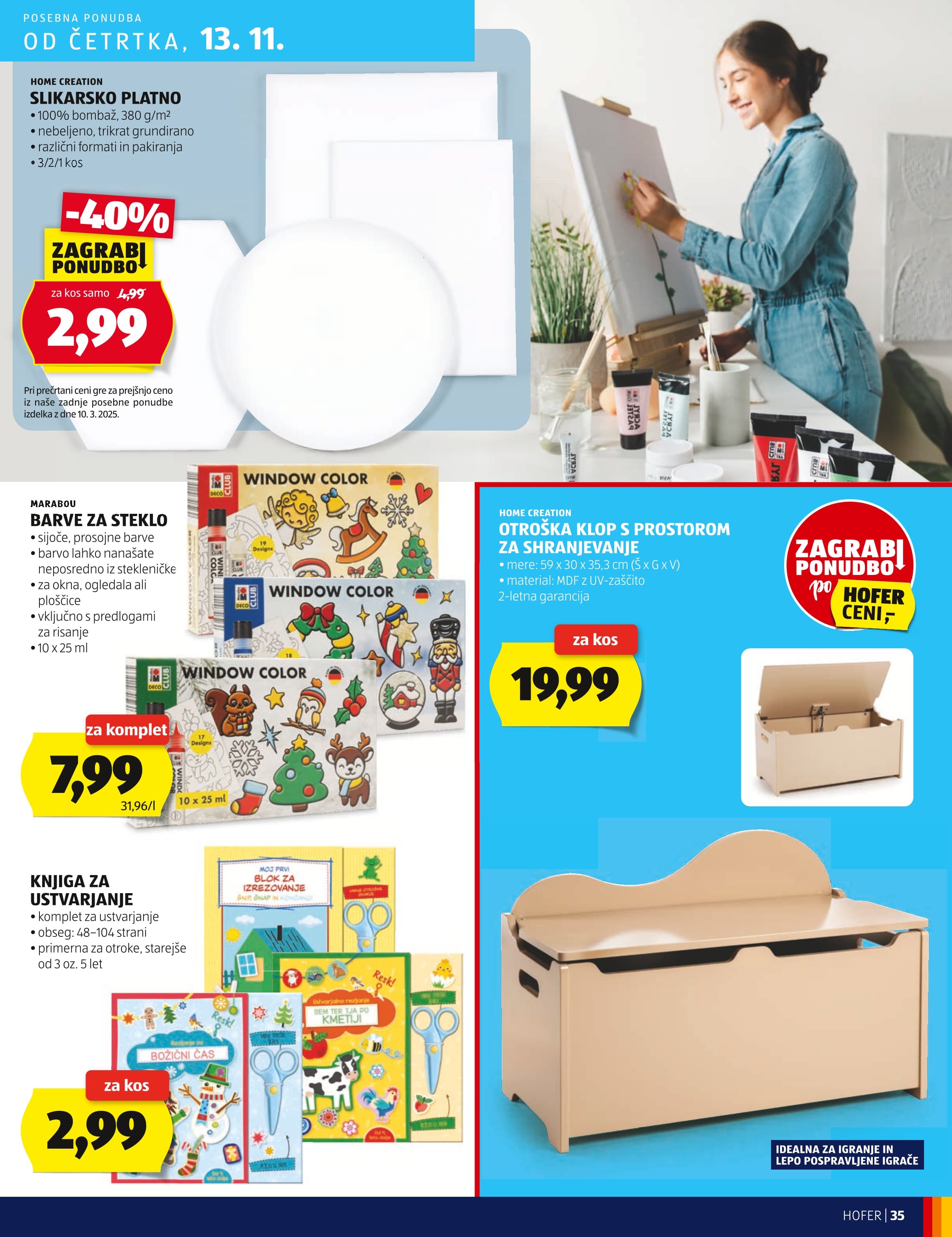 Stran 35. Hofer kataloga - Akcije od 06.11. do 15.11.2025.