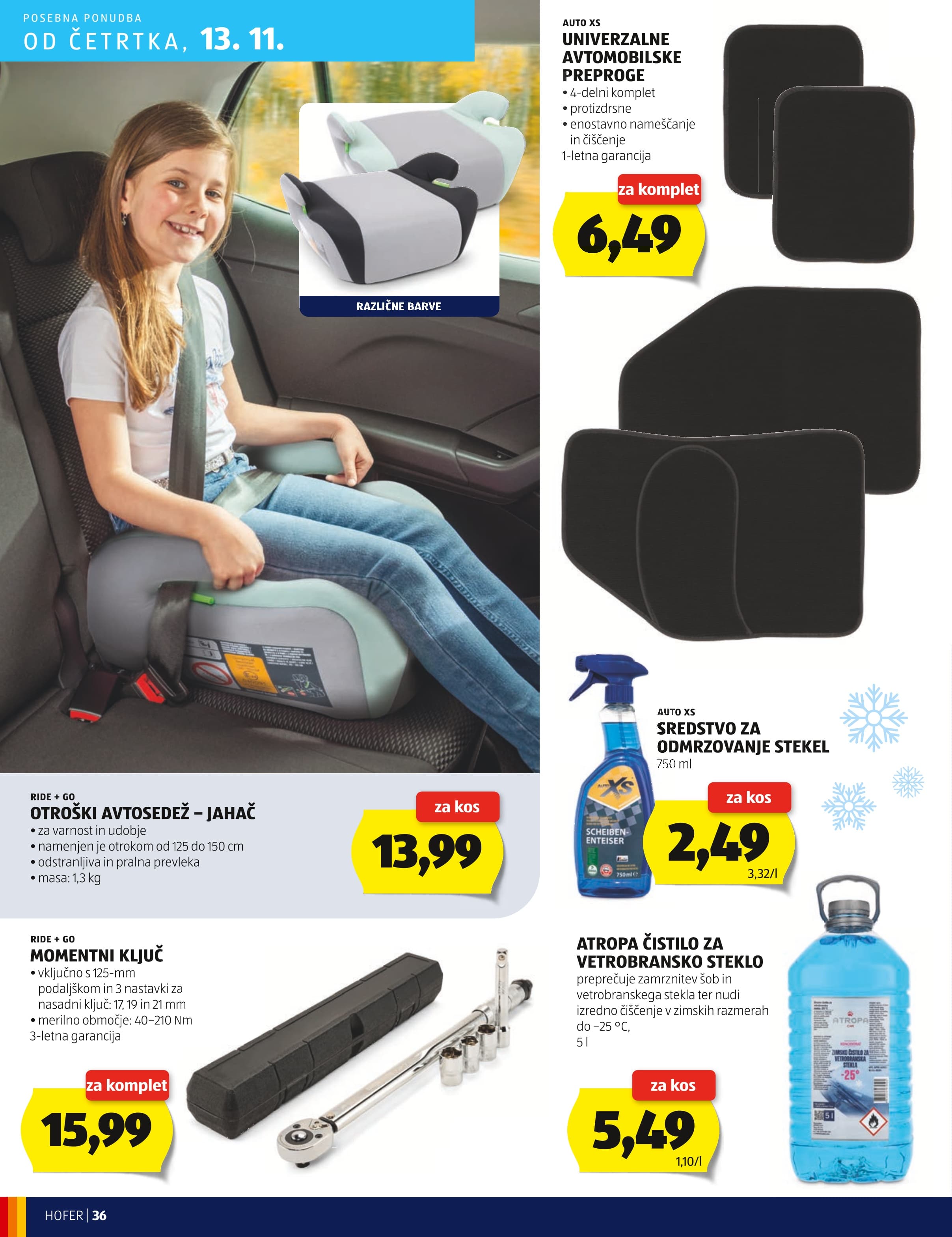 Stran 36. Hofer kataloga - Akcije od 06.11. do 15.11.2025.