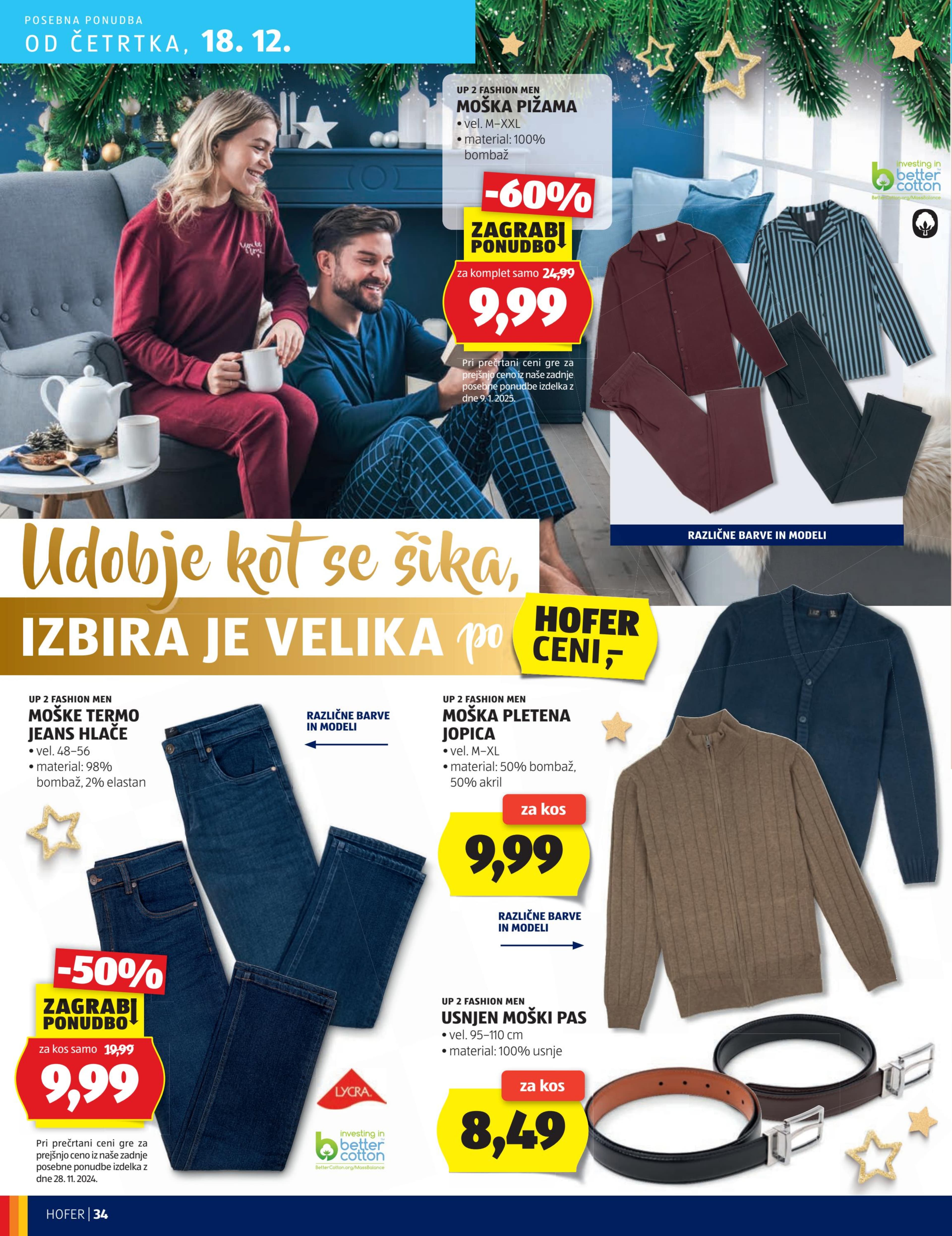 Stran 34. Hofer kataloga - Akcije od 11.12. do 20.12.2025.