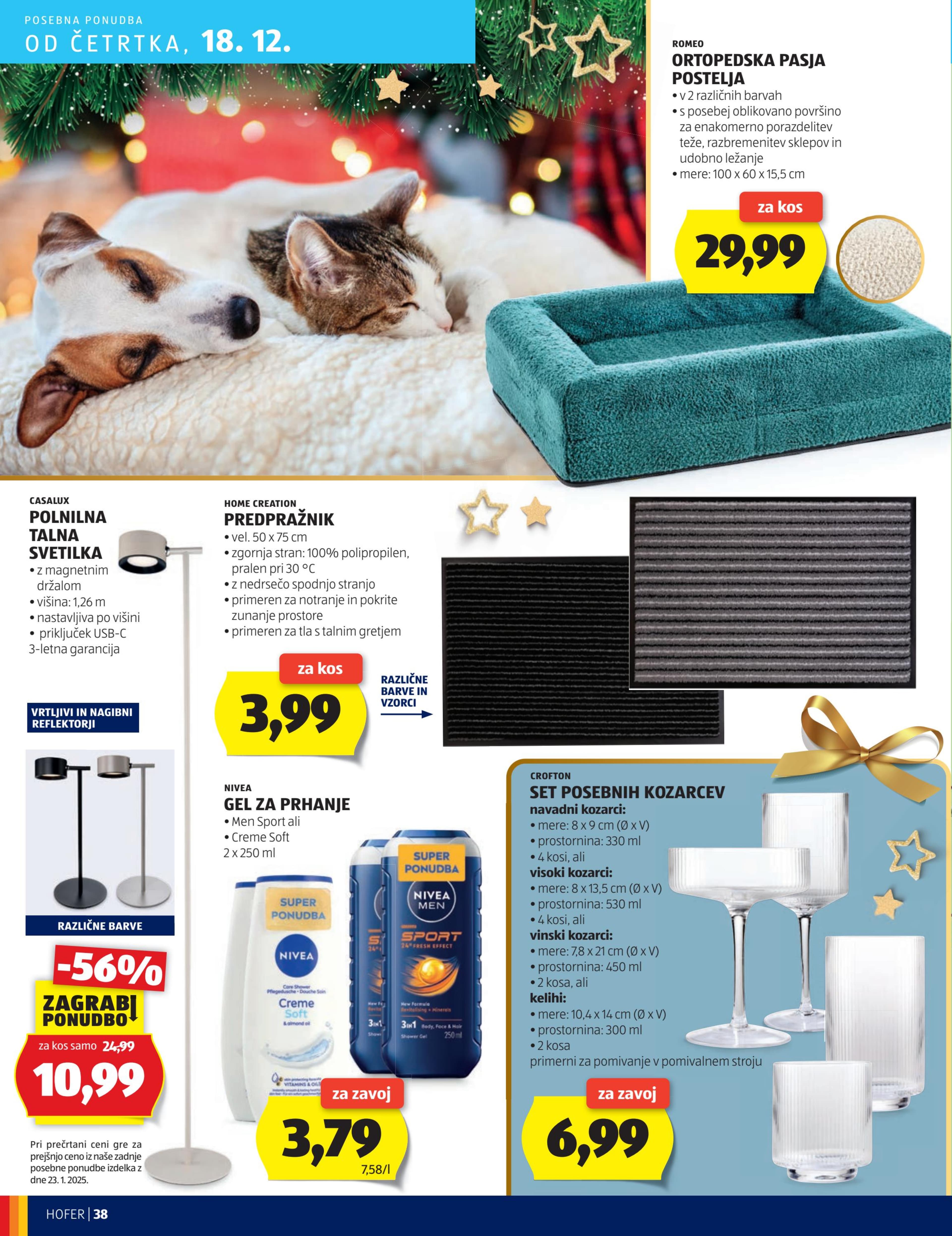 Stran 38. Hofer kataloga - Akcije od 11.12. do 20.12.2025.