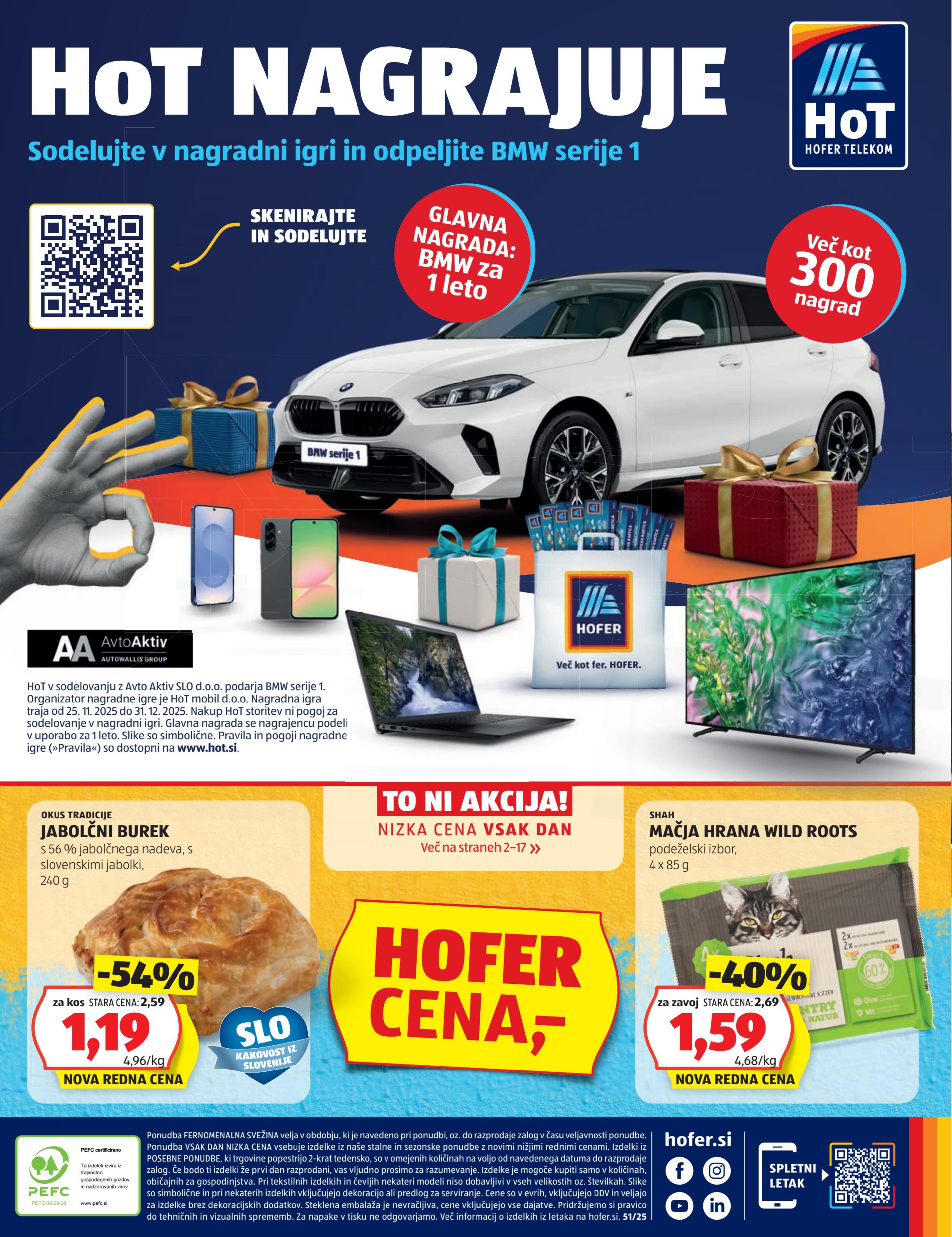 Stran 40. Hofer kataloga - Akcije od 11.12. do 20.12.2025.