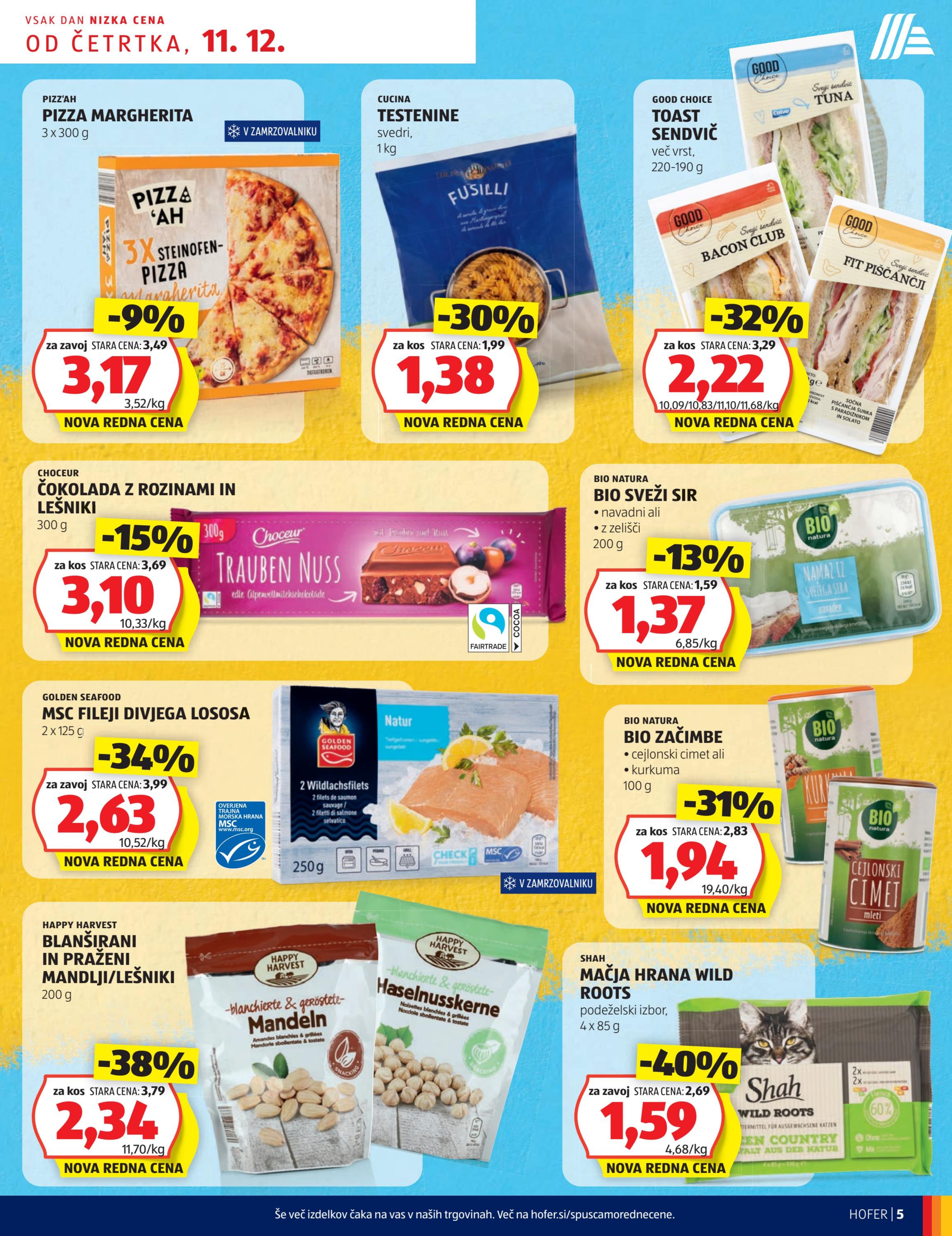 Stran 5. Hofer kataloga - Akcije od 11.12. do 20.12.2025.