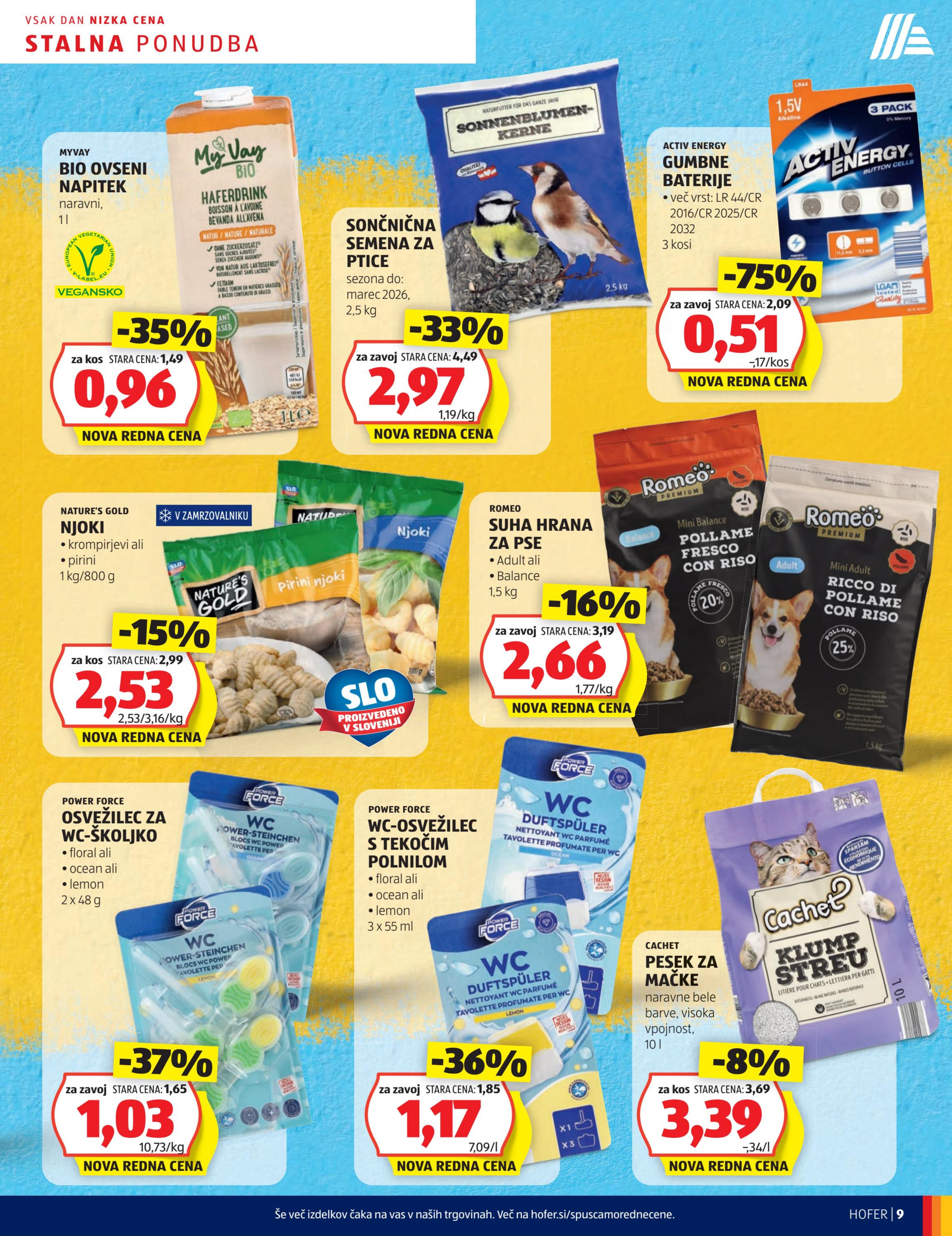 Stran 9. Hofer kataloga - Akcije od 11.12. do 20.12.2025.