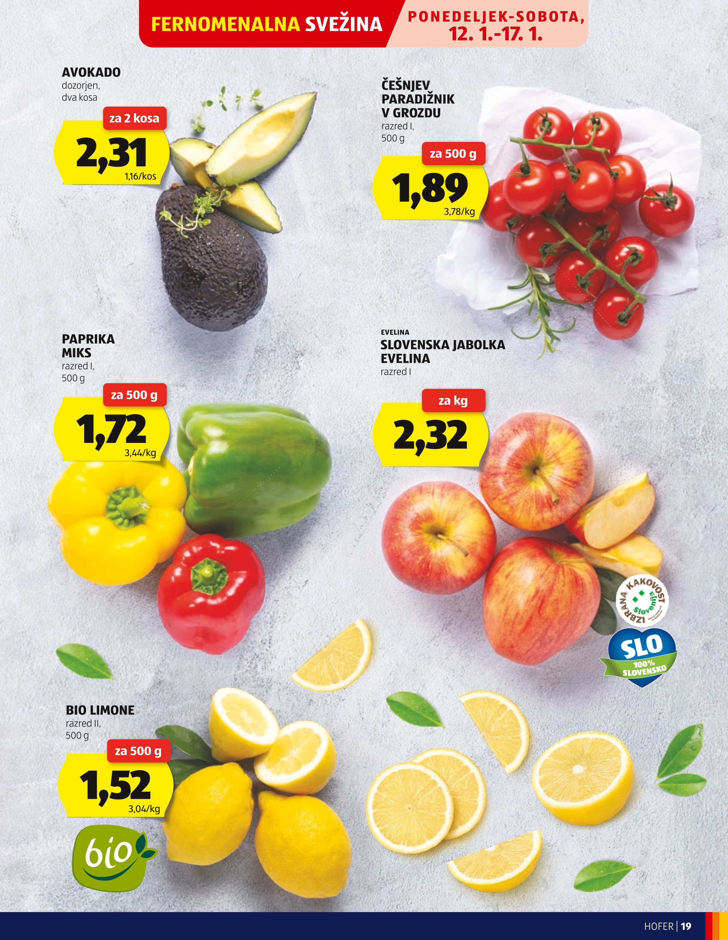 Stran 19. Hofer kataloga - Akcijska ponudba