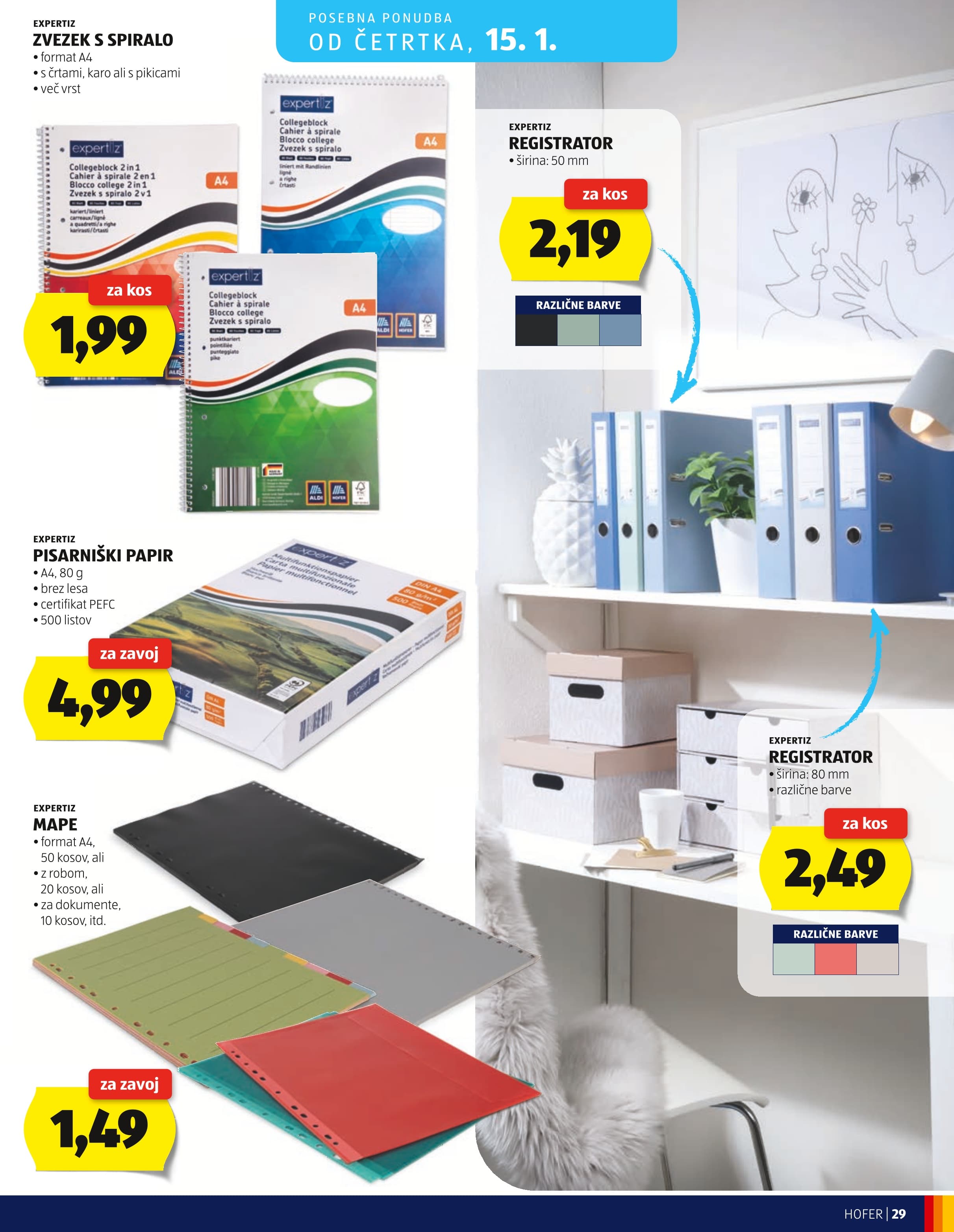 Stran 29. Hofer kataloga - Akcijska ponudba