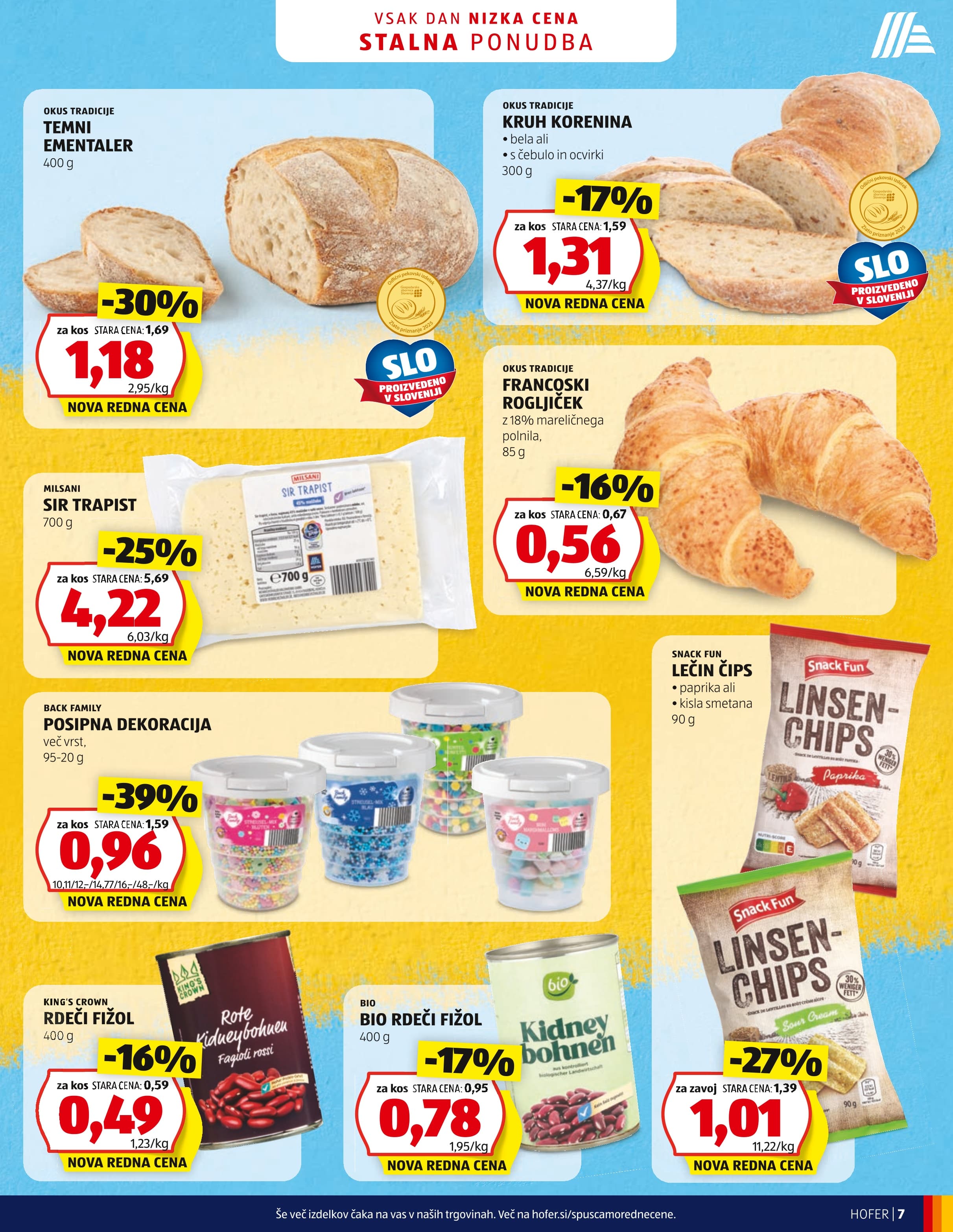 Stran 7. Hofer kataloga - Akcijska ponudba