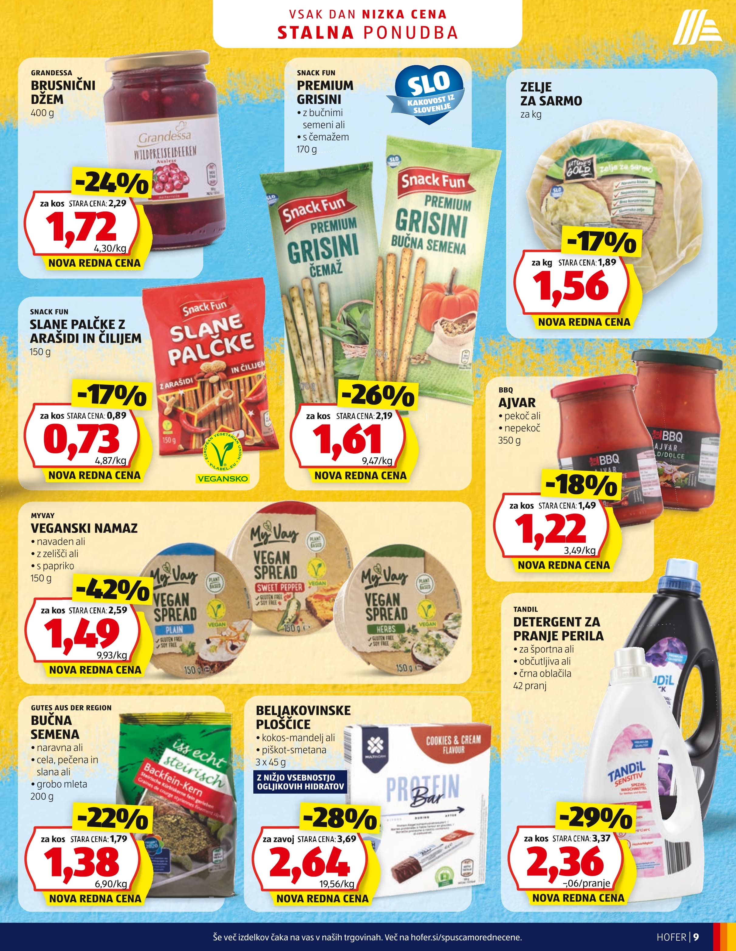 Stran 9. Hofer kataloga - Akcijska ponudba