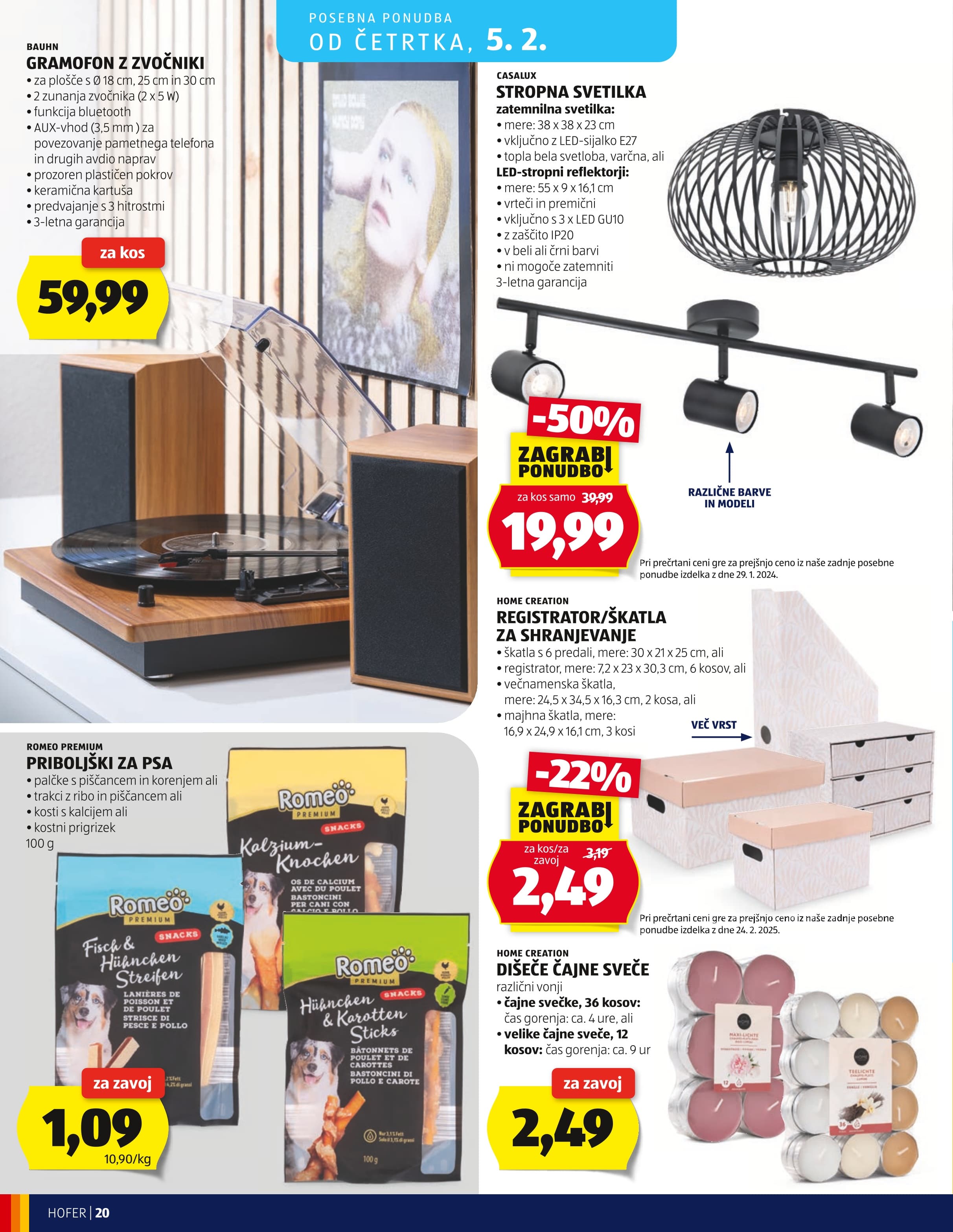 Stran 20. Hofer kataloga - Akcijska Ponudba