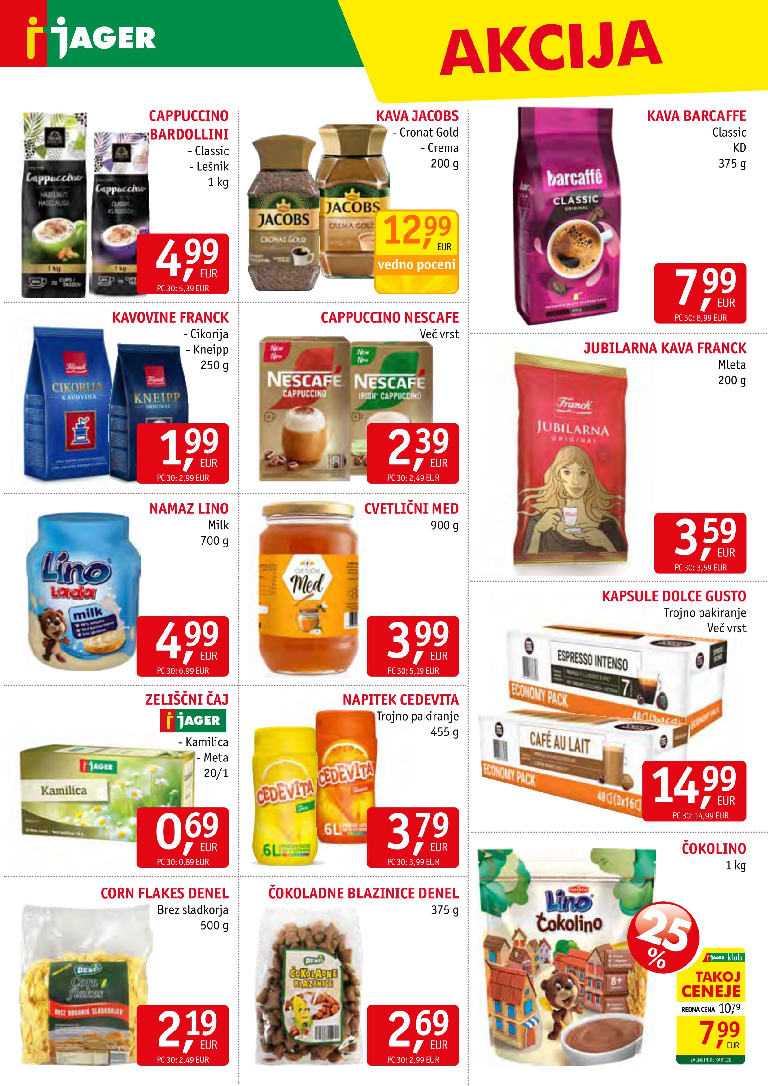 Stran 10. Jager kataloga - Akcije od 29.10. do 04.11.2025.