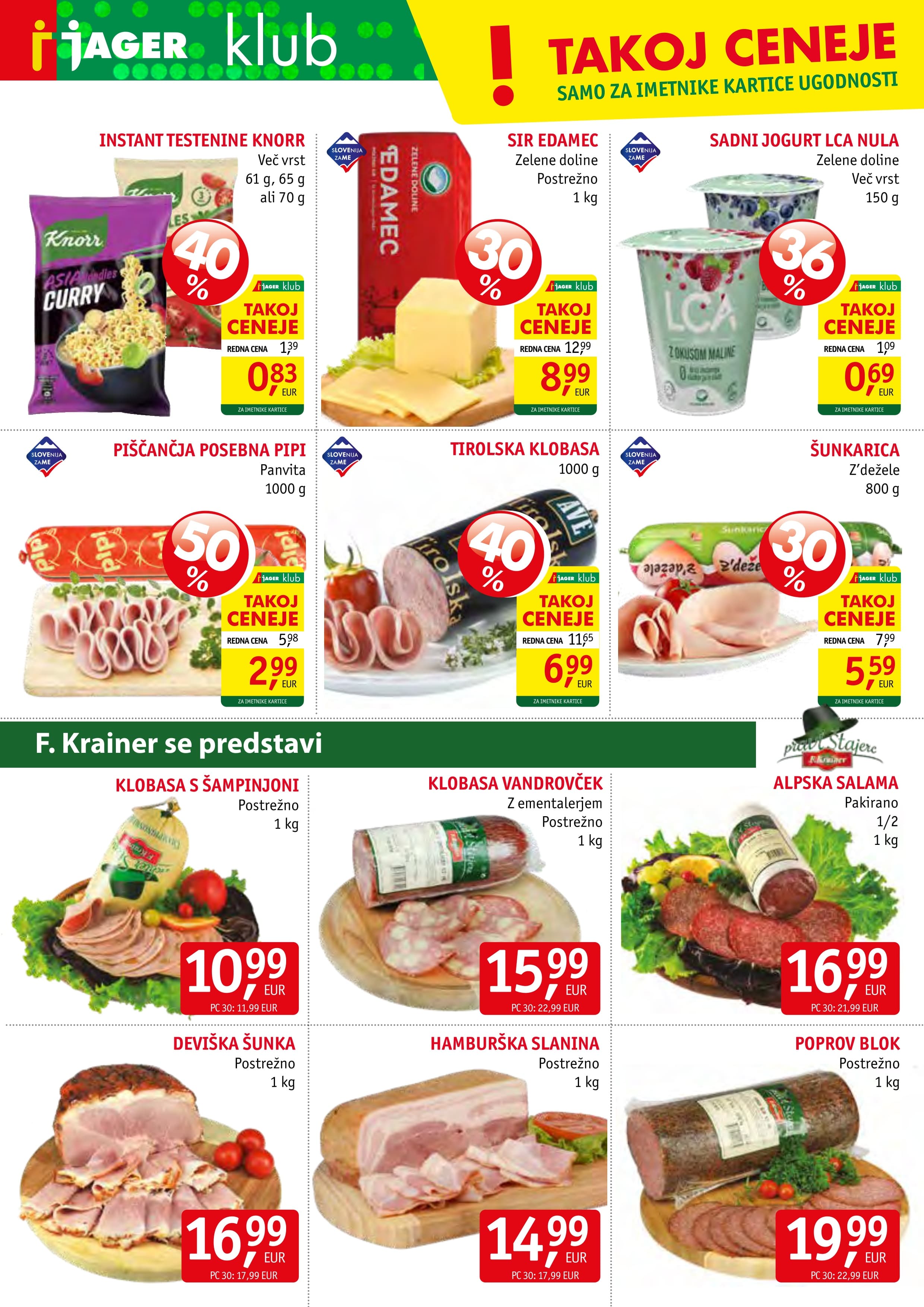 Stran 4. Jager kataloga - Akcije od 29.10. do 04.11.2025.