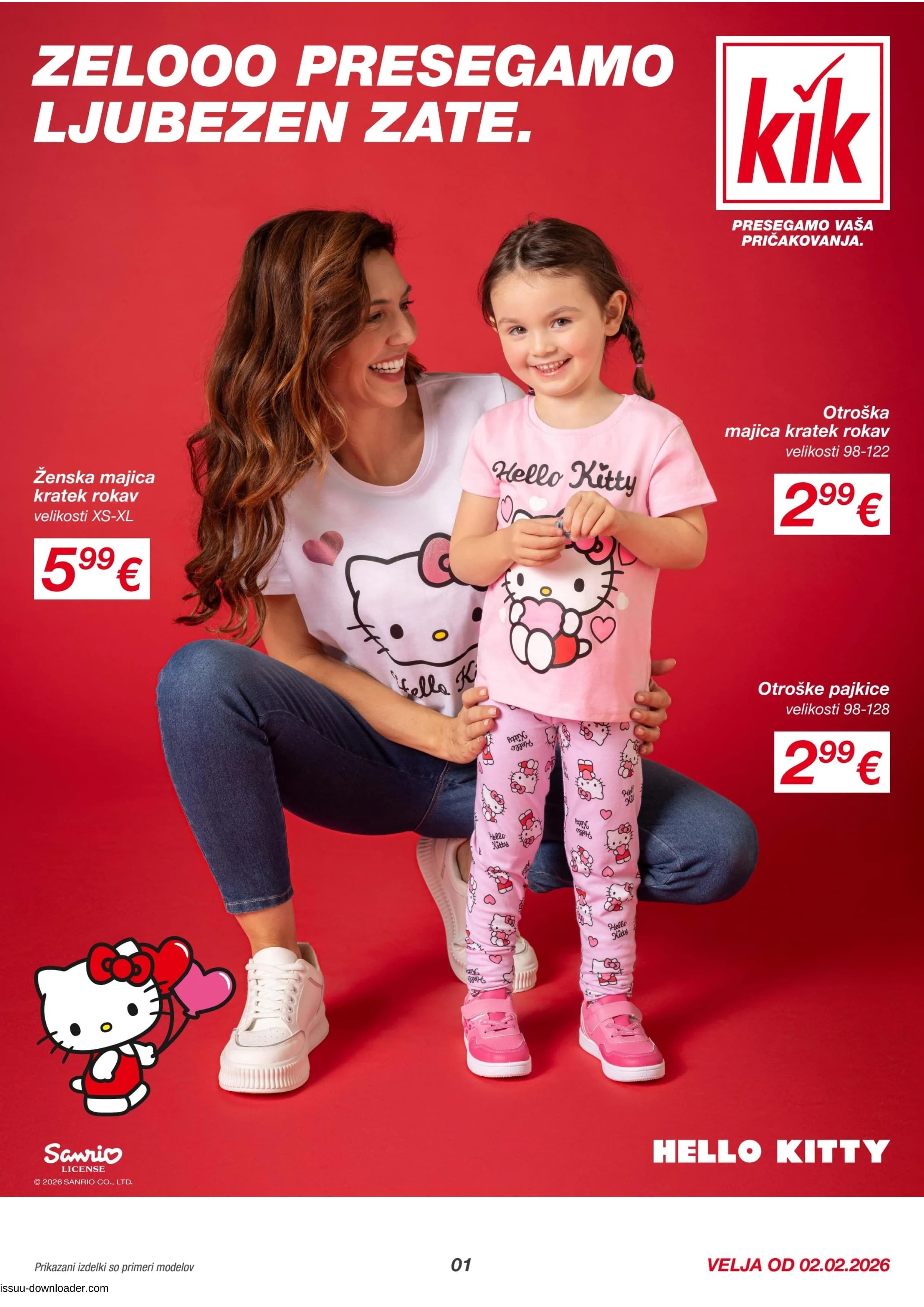 Stran 1. Kik kataloga - Februar 2026