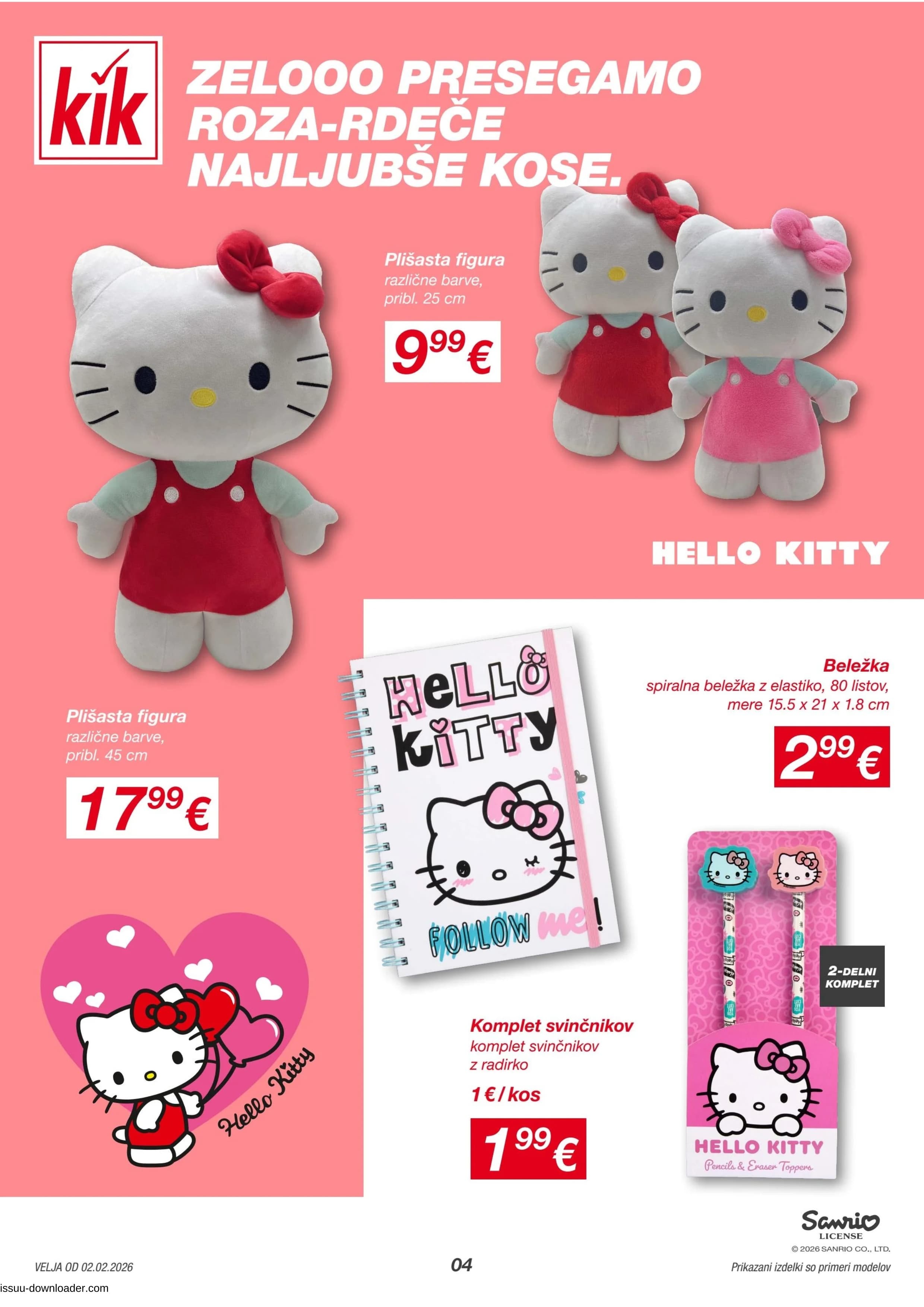 Stran 4. Kik kataloga - Februar 2026