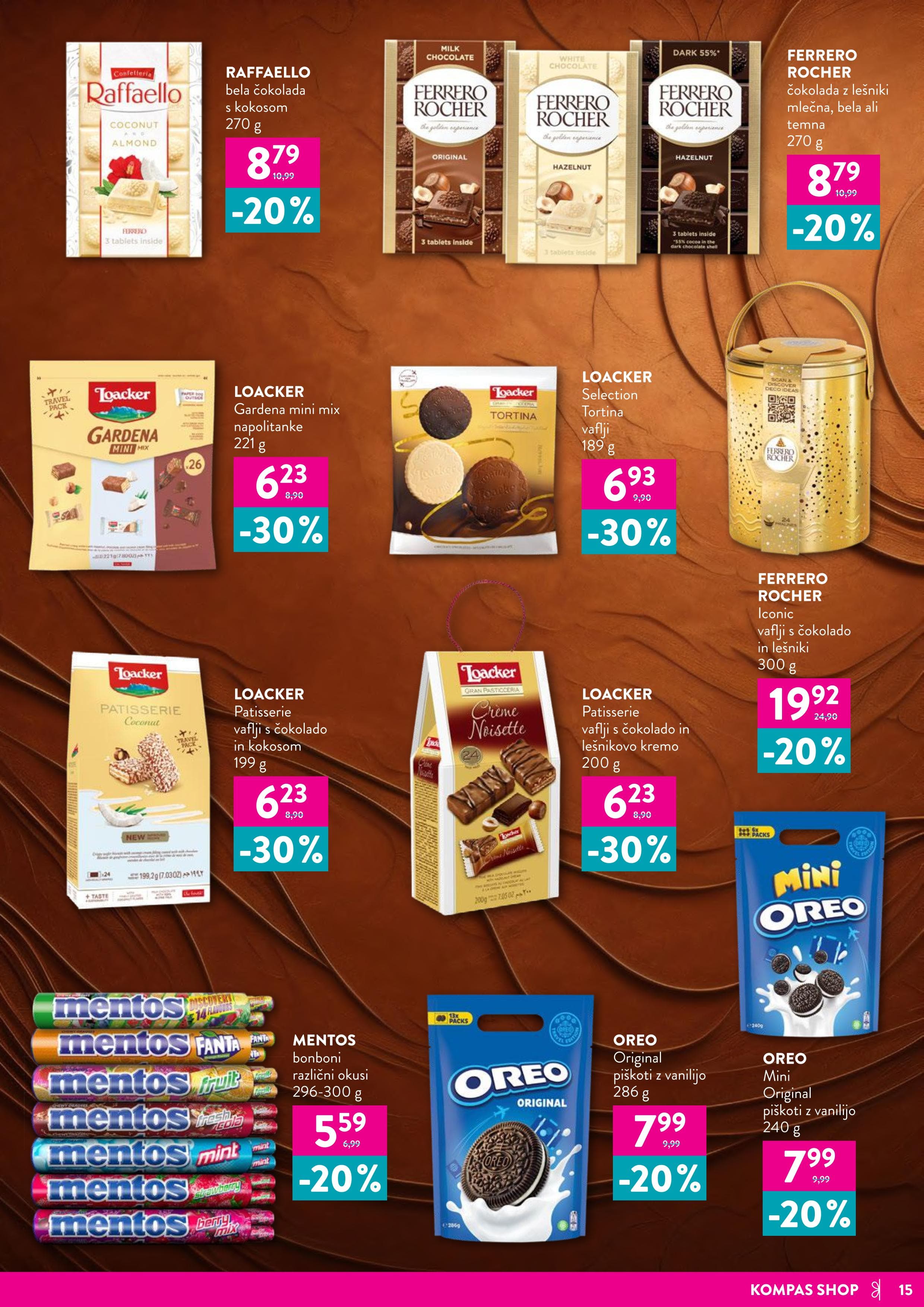 Stran 15. Kompas Shop kataloga - Akcije od 01.10. do 31.10.2025.
