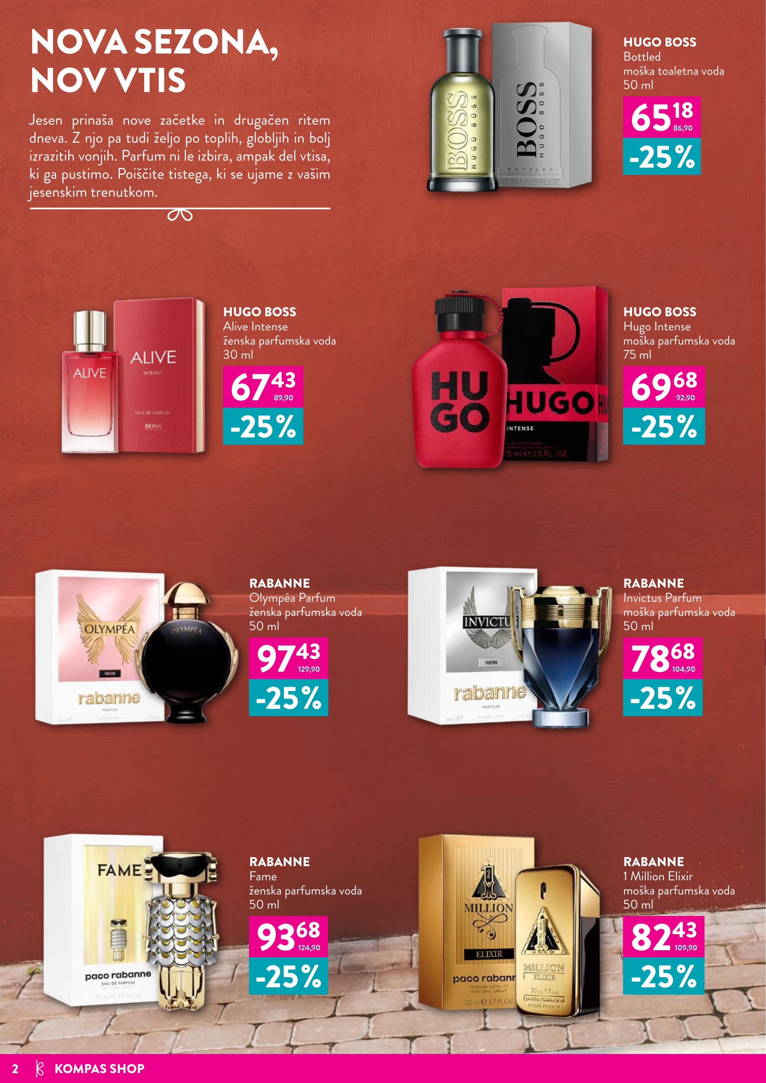 Stran 2. Kompas Shop kataloga - Akcije od 01.10. do 31.10.2025.