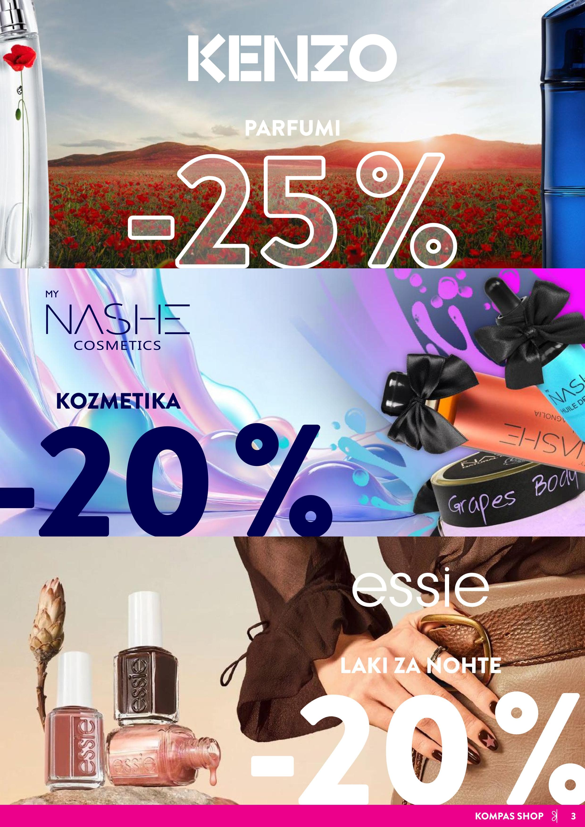 Stran 3. Kompas Shop kataloga - Akcije od 01.10. do 31.10.2025.