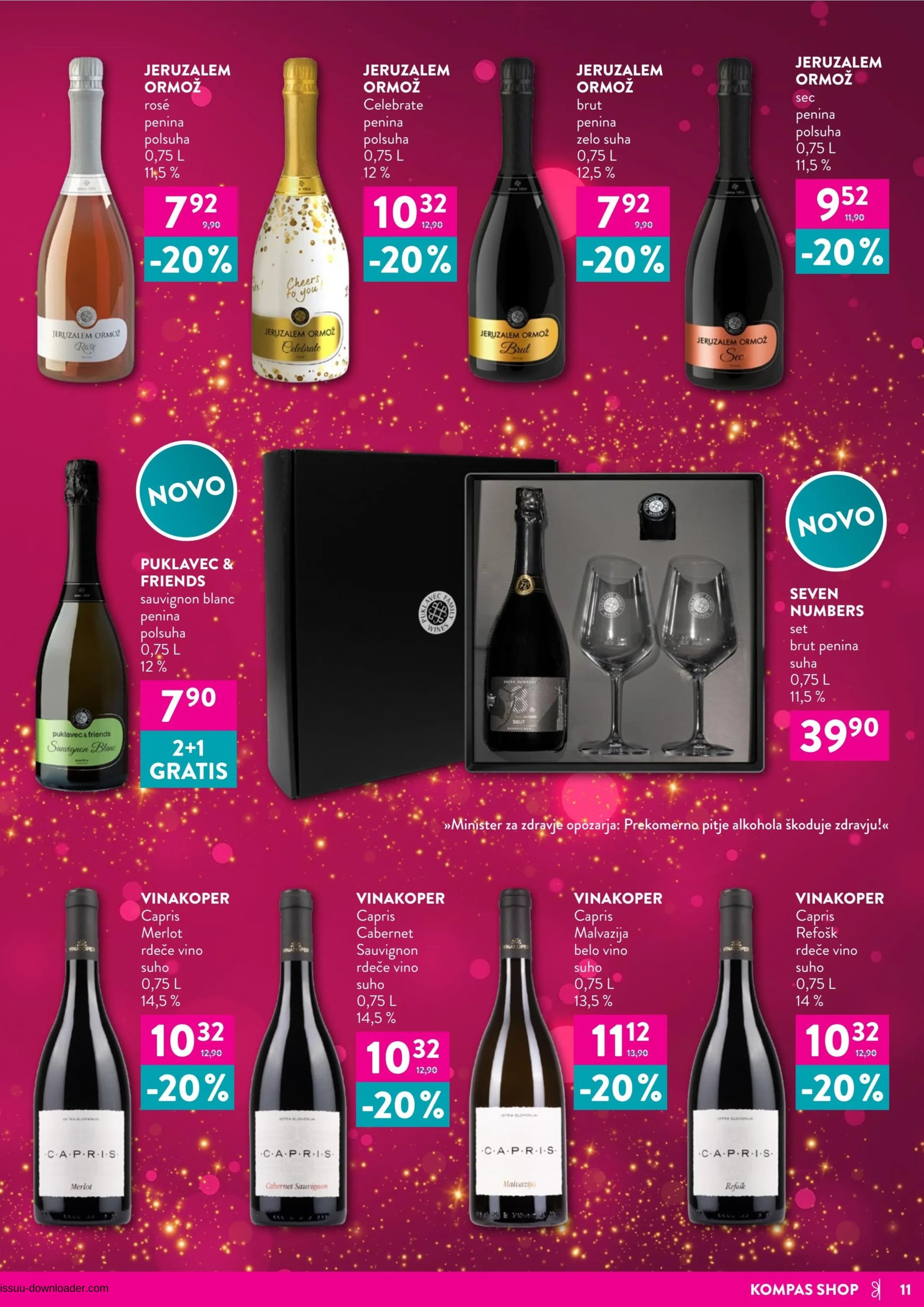 Stran 11. Kompas Shop kataloga - Akcije od 01.11. do 30.11.2025.