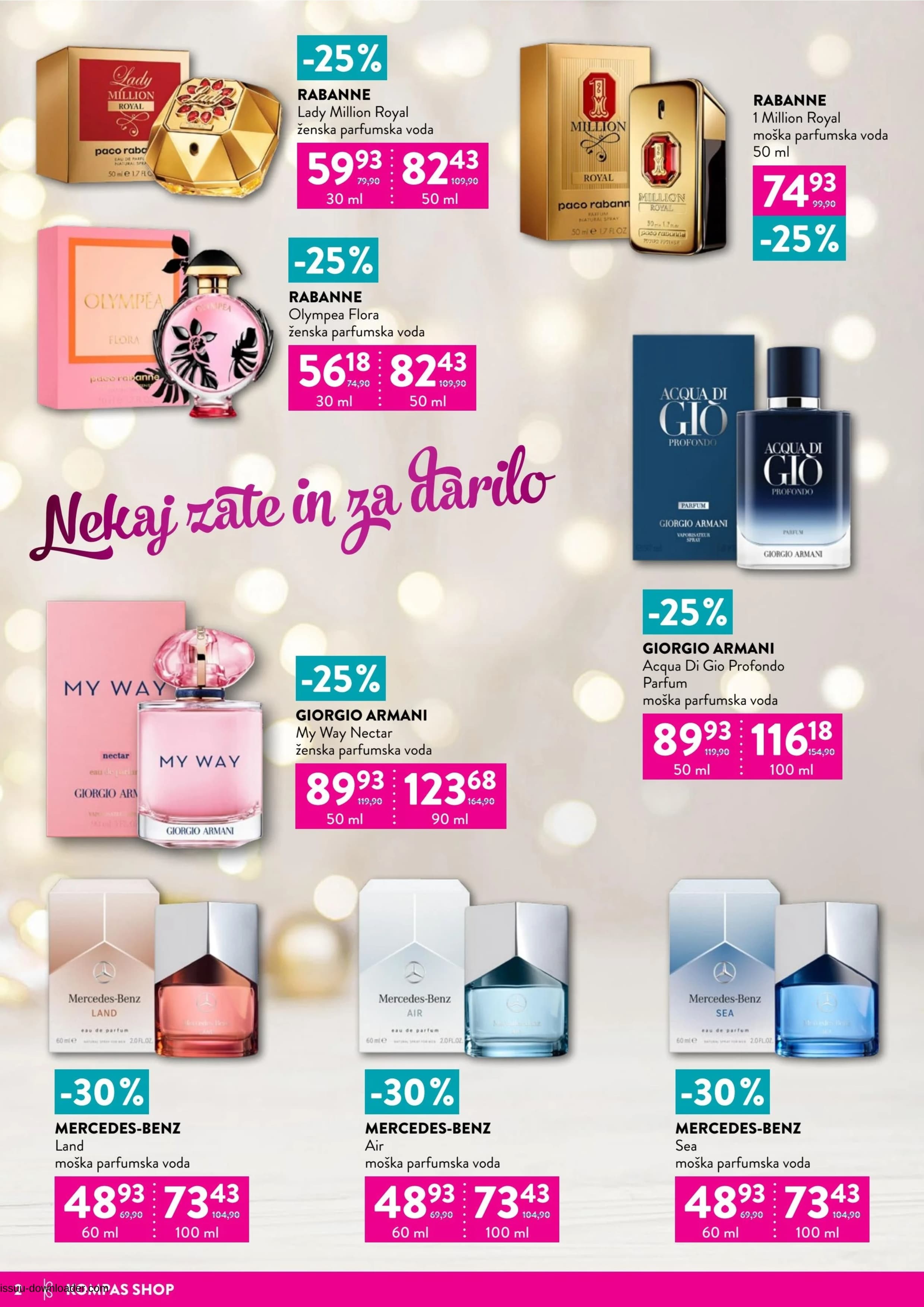 Stran 2. Kompas Shop kataloga - Akcije od 01.11. do 30.11.2025.