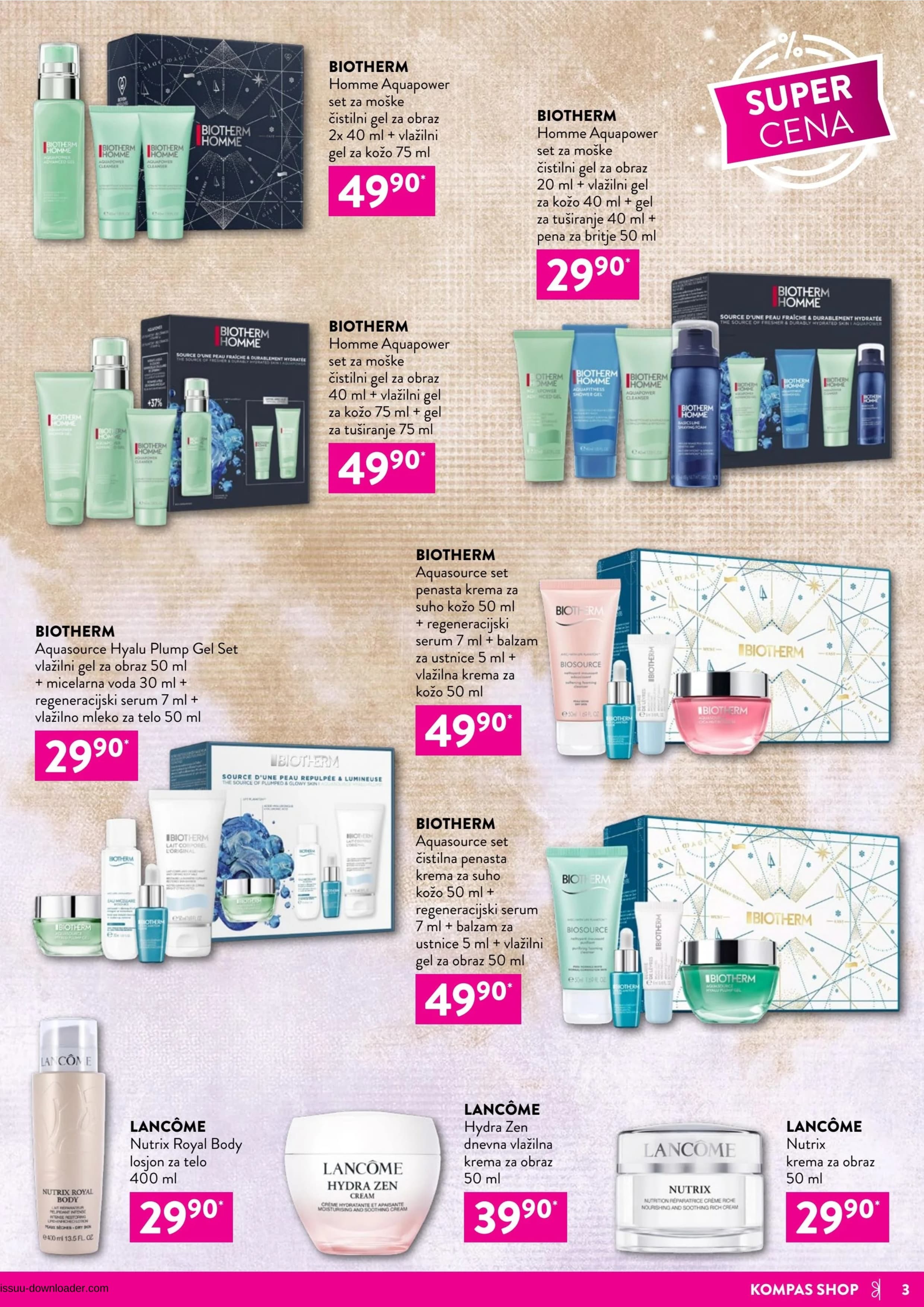 Stran 3. Kompas Shop kataloga - Akcije od 01.11. do 30.11.2025.