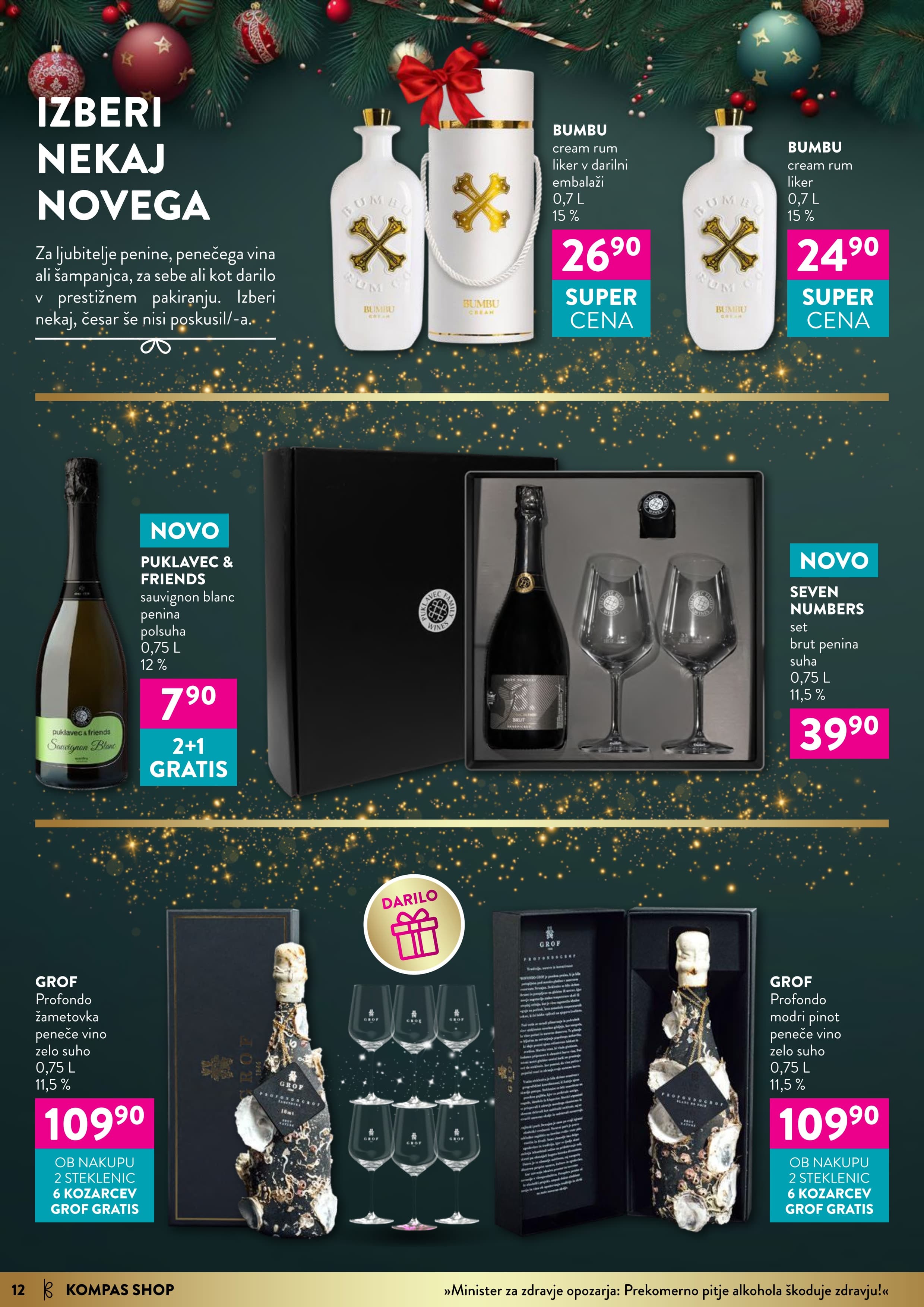 Stran 12. Kompas Shop kataloga - Akcije od 01.12. do 05.01.2026.