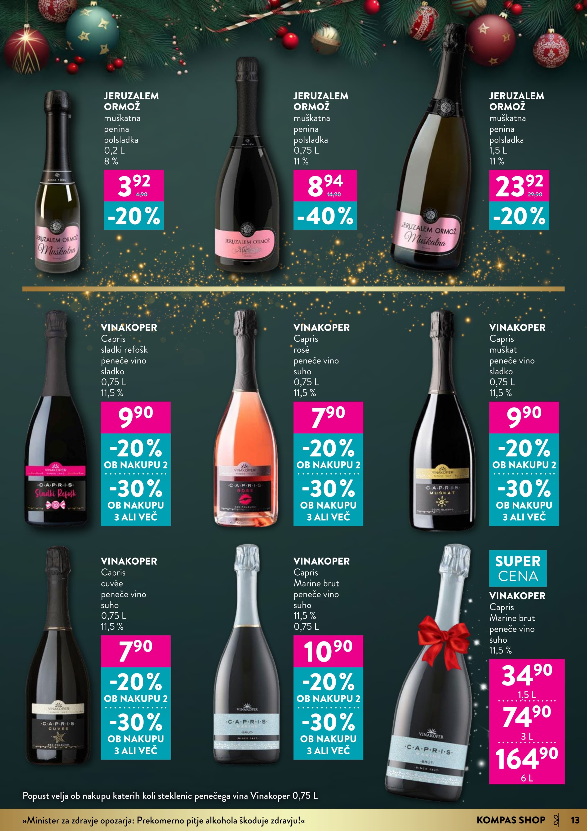 Stran 13. Kompas Shop kataloga - Akcije od 01.12. do 05.01.2026.