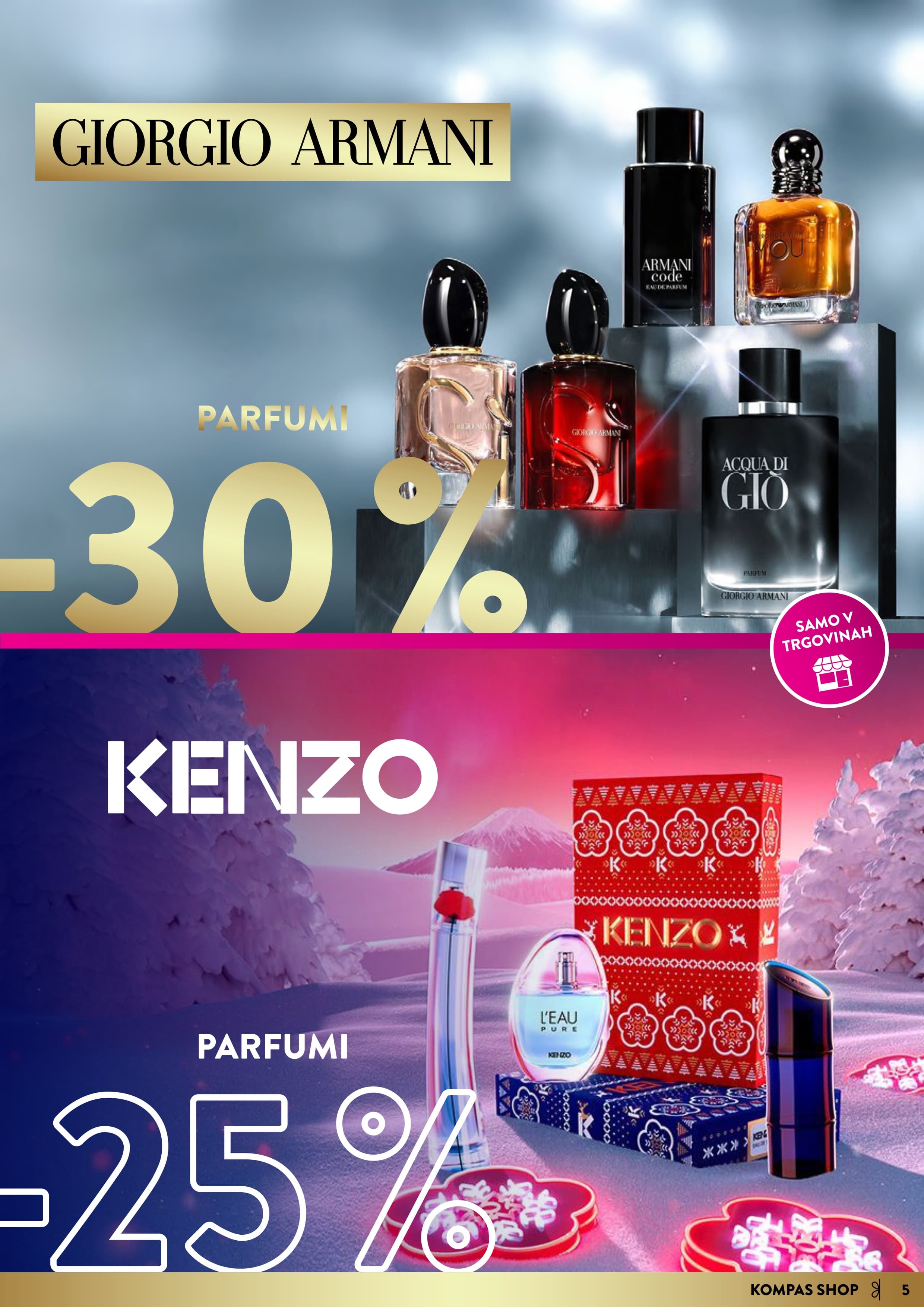 Stran 5. Kompas Shop kataloga - Akcije od 01.12. do 05.01.2026.