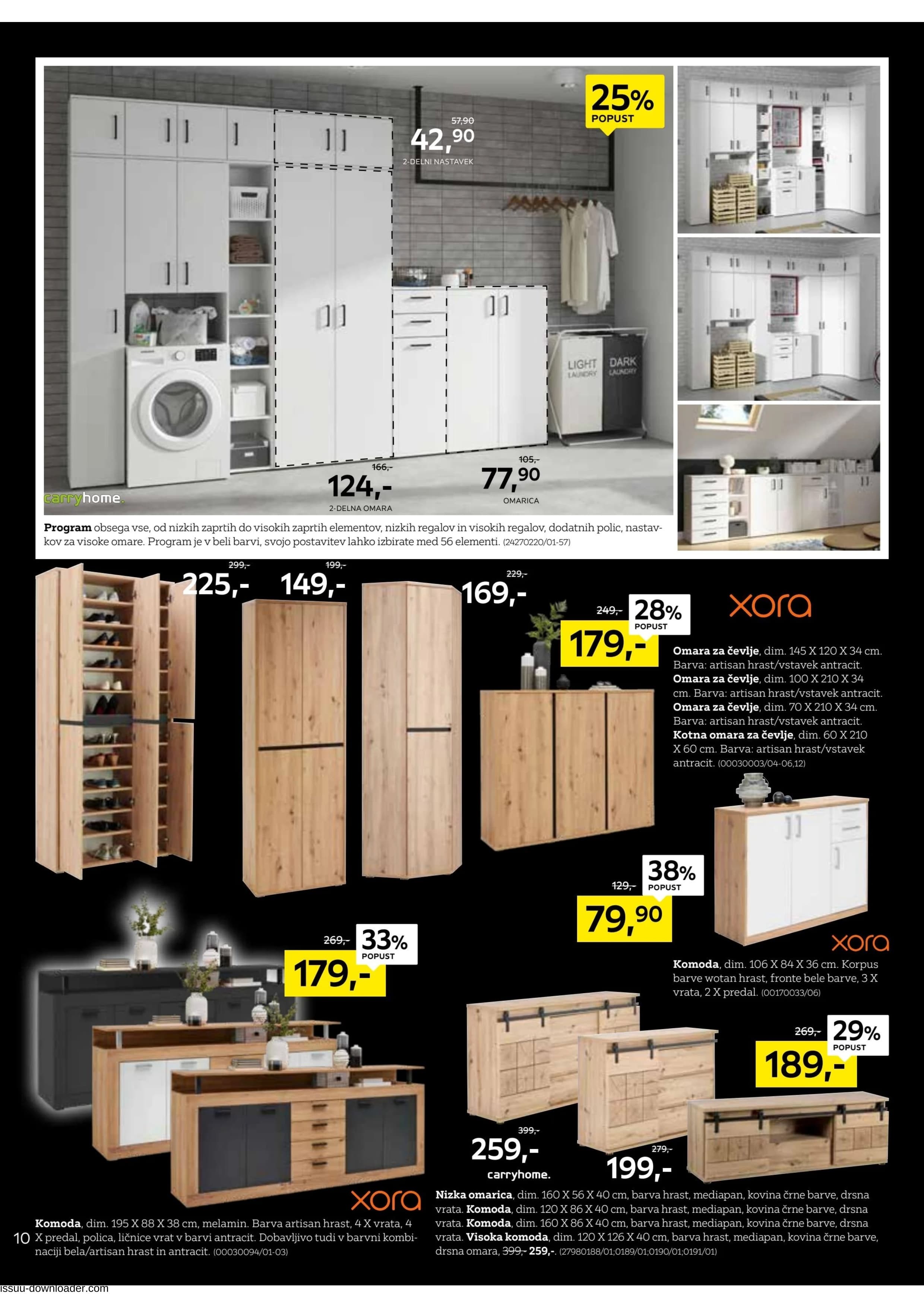 Stran 10. Lesnina kataloga - Akcije od 04.11. do 15.11.2025.