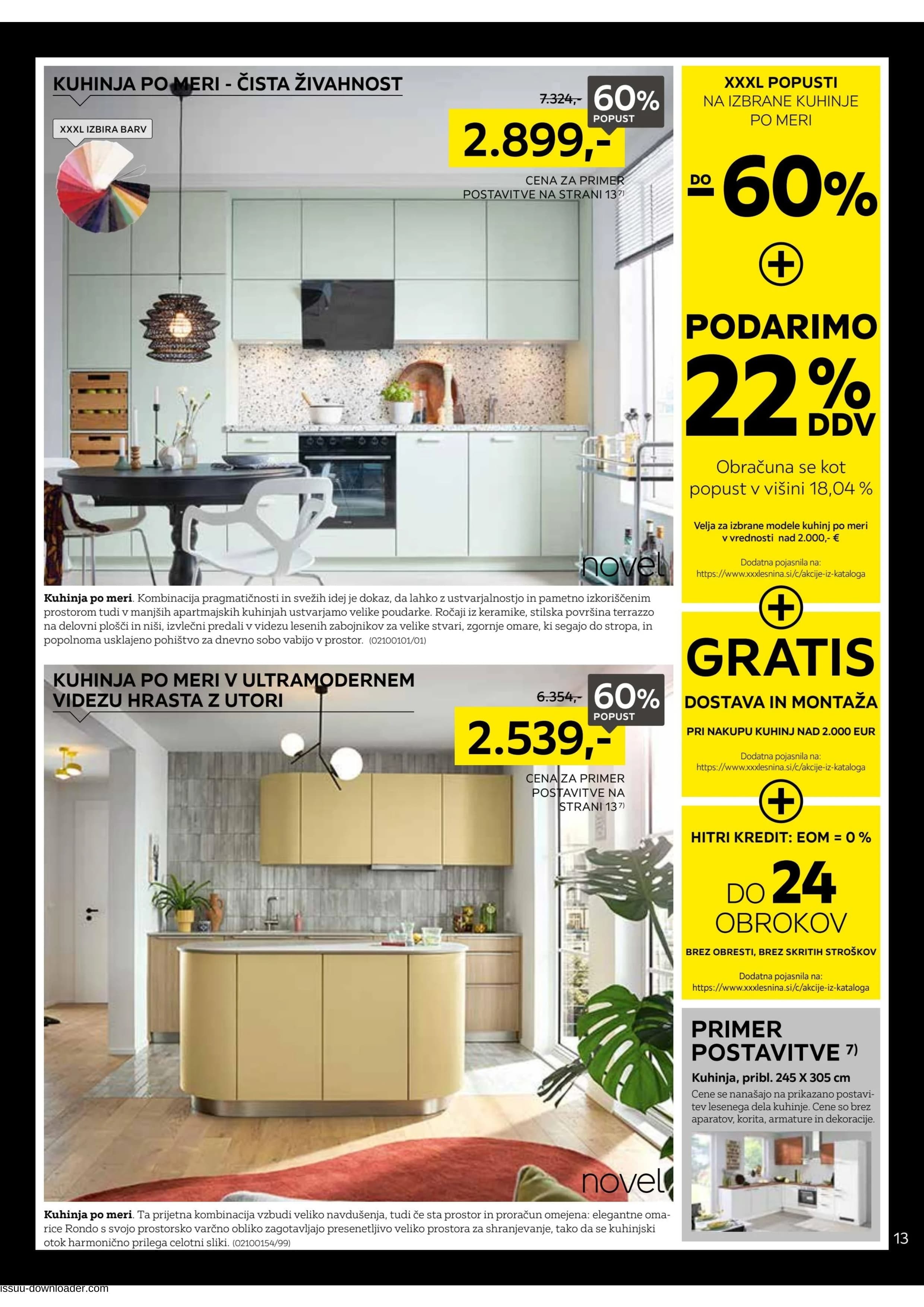 Stran 13. Lesnina kataloga - Akcije od 04.11. do 15.11.2025.