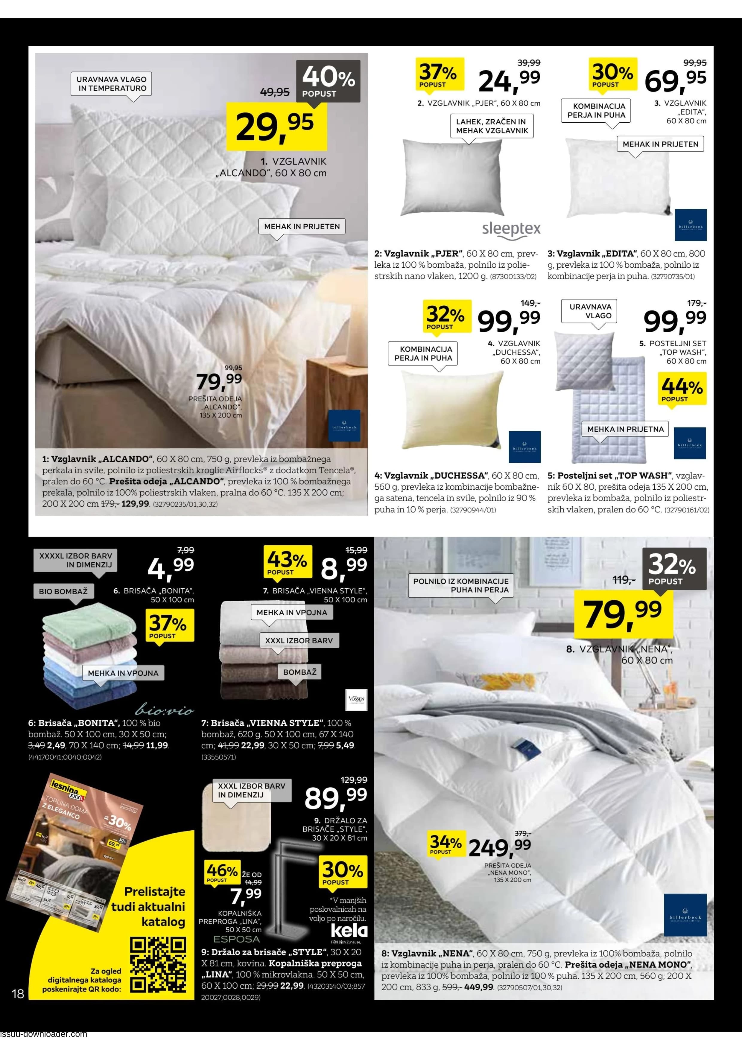 Stran 18. Lesnina kataloga - Akcije od 04.11. do 15.11.2025.