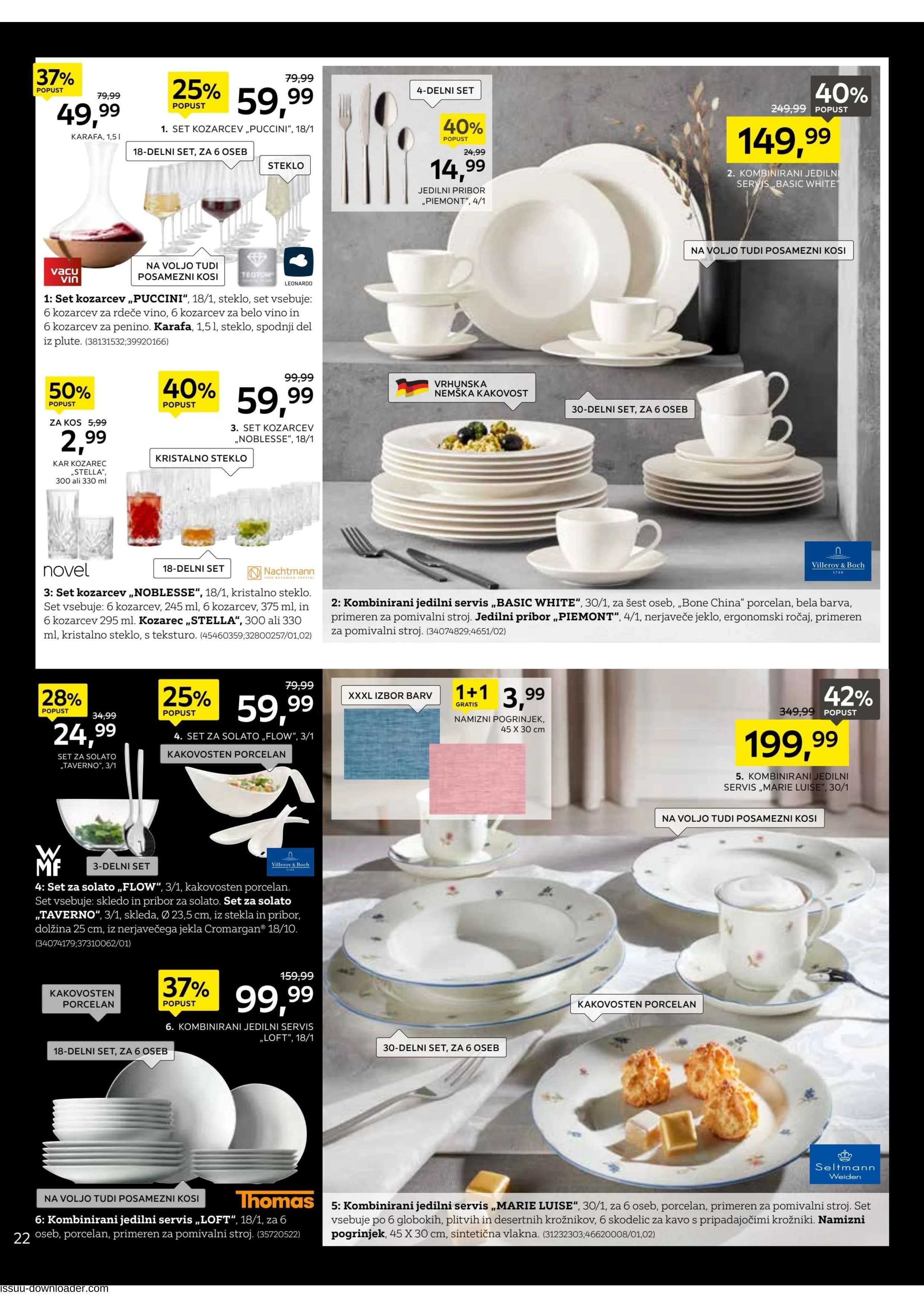 Stran 22. Lesnina kataloga - Akcije od 04.11. do 15.11.2025.