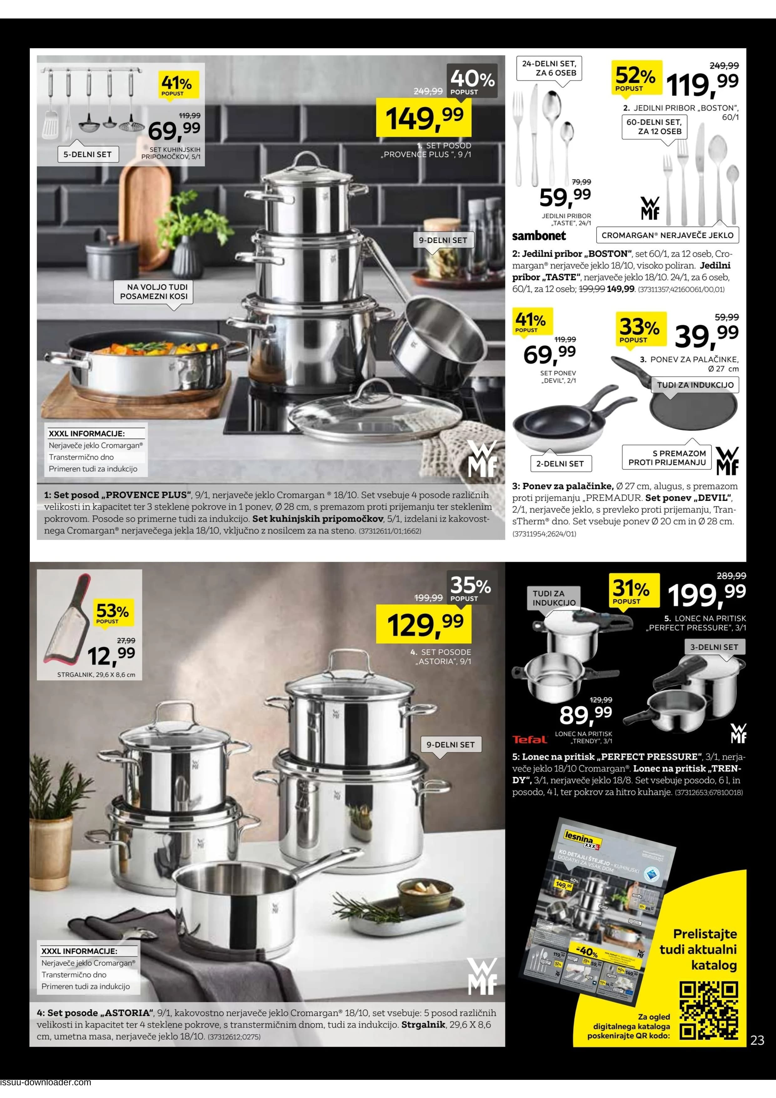 Stran 23. Lesnina kataloga - Akcije od 04.11. do 15.11.2025.