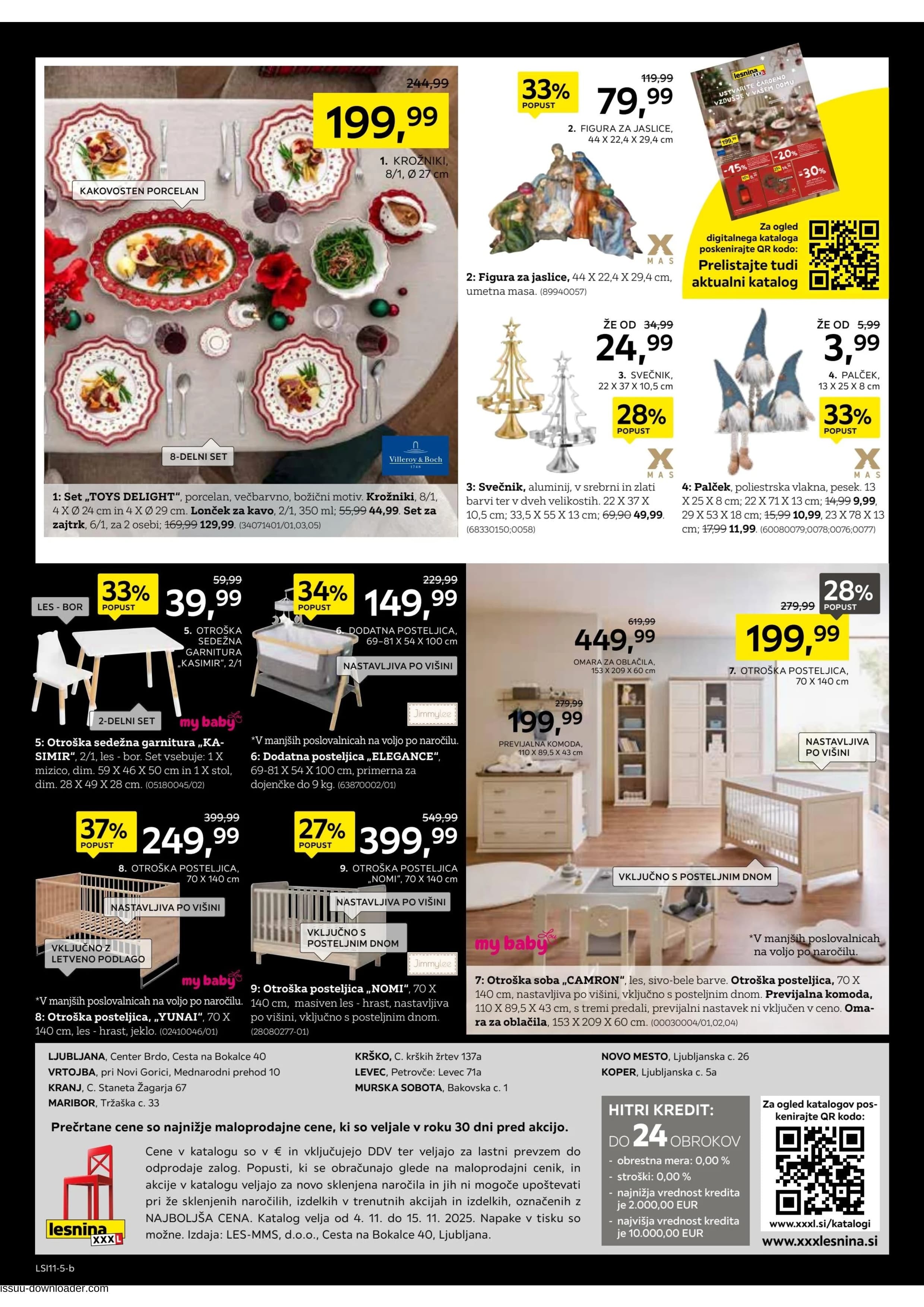 Stran 24. Lesnina kataloga - Akcije od 04.11. do 15.11.2025.