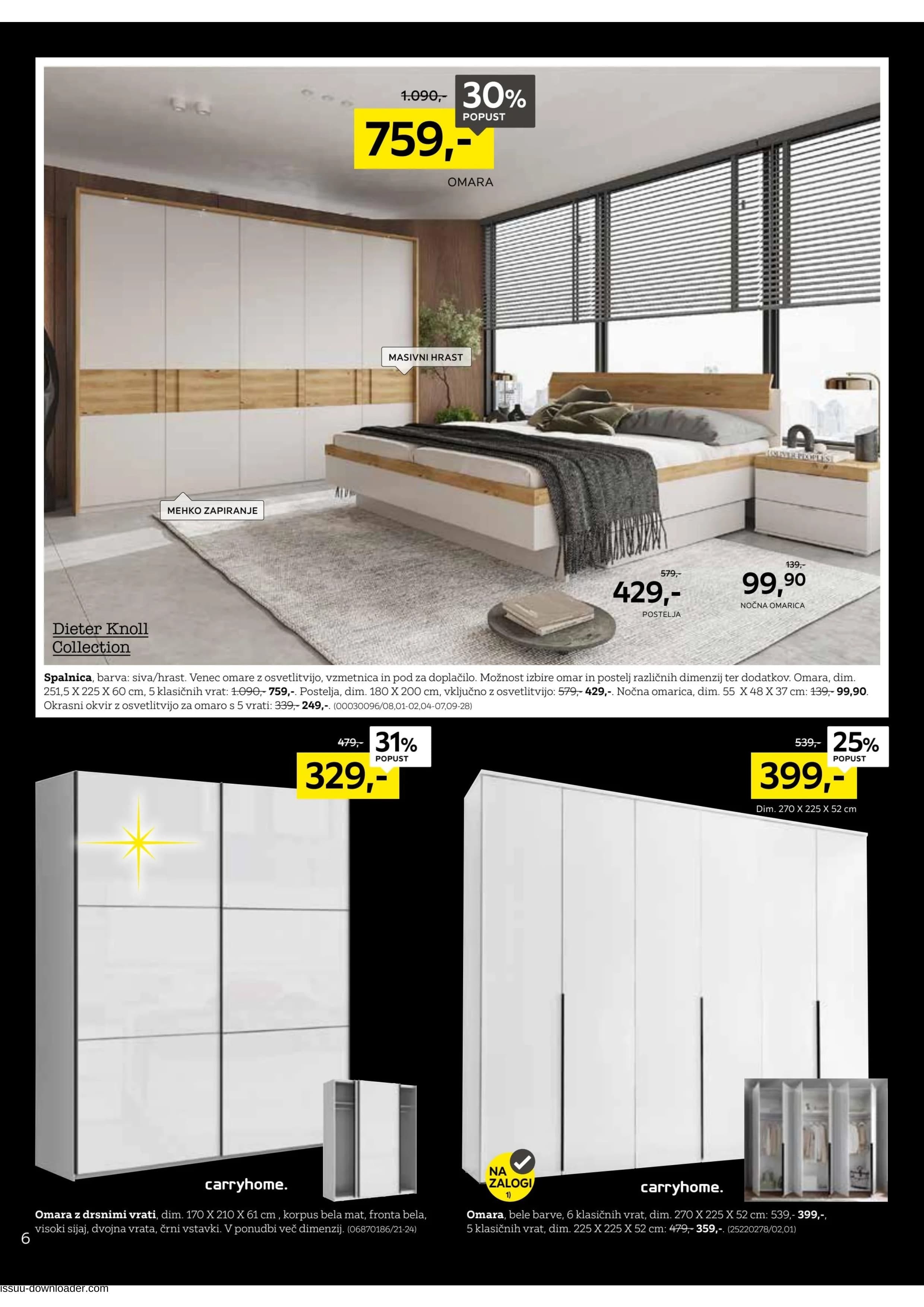 Stran 6. Lesnina kataloga - Akcije od 04.11. do 15.11.2025.