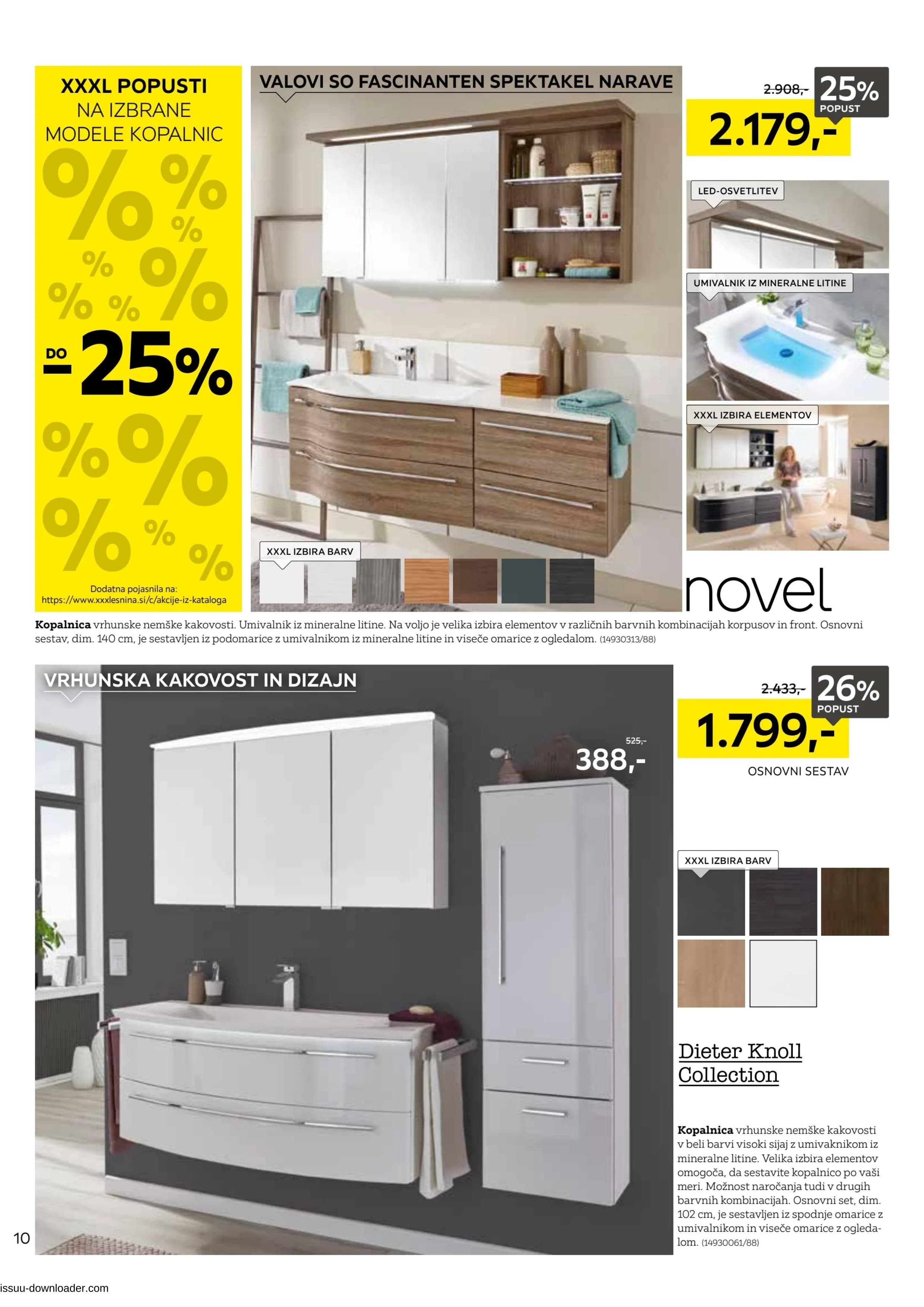 Stran 10. Lesnina kataloga - Akcije od 04.11. do 15.11.2025.