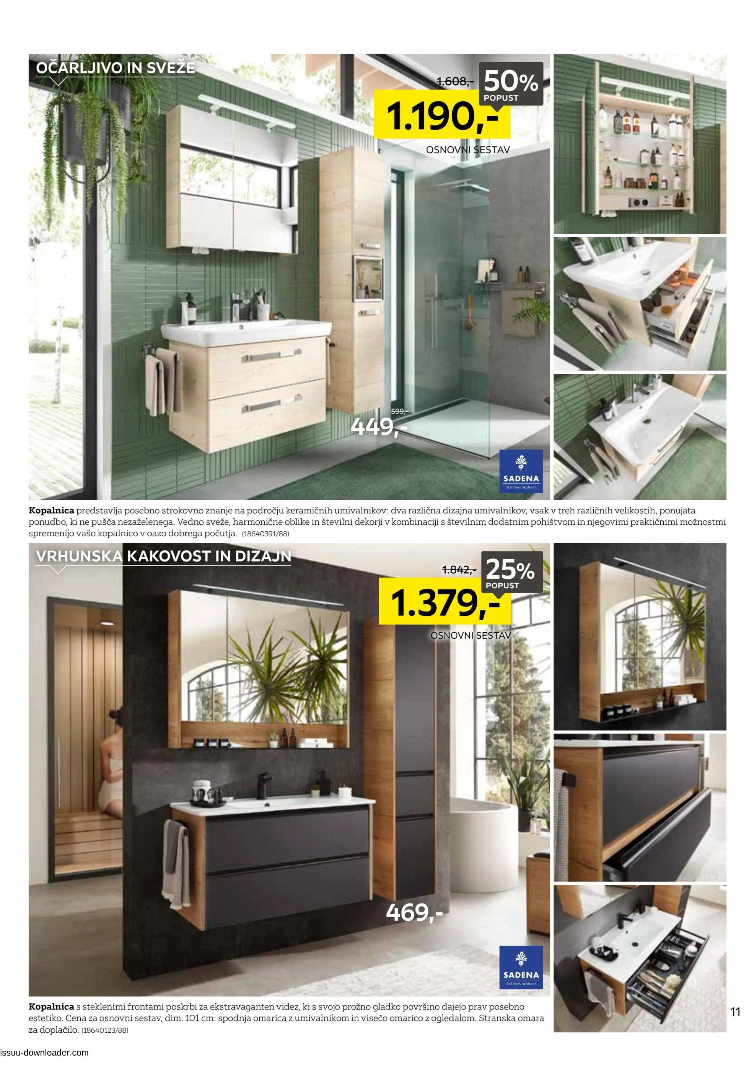 Stran 11. Lesnina kataloga - Akcije od 04.11. do 15.11.2025.