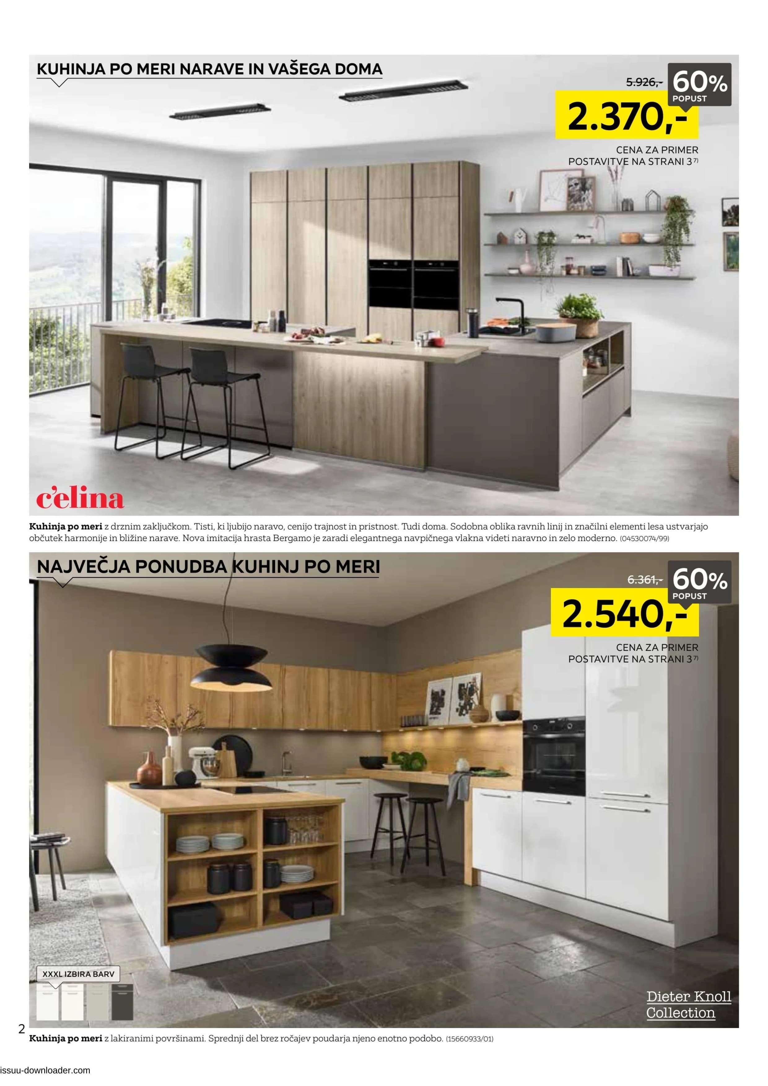 Stran 2. Lesnina kataloga - Akcije od 04.11. do 15.11.2025.