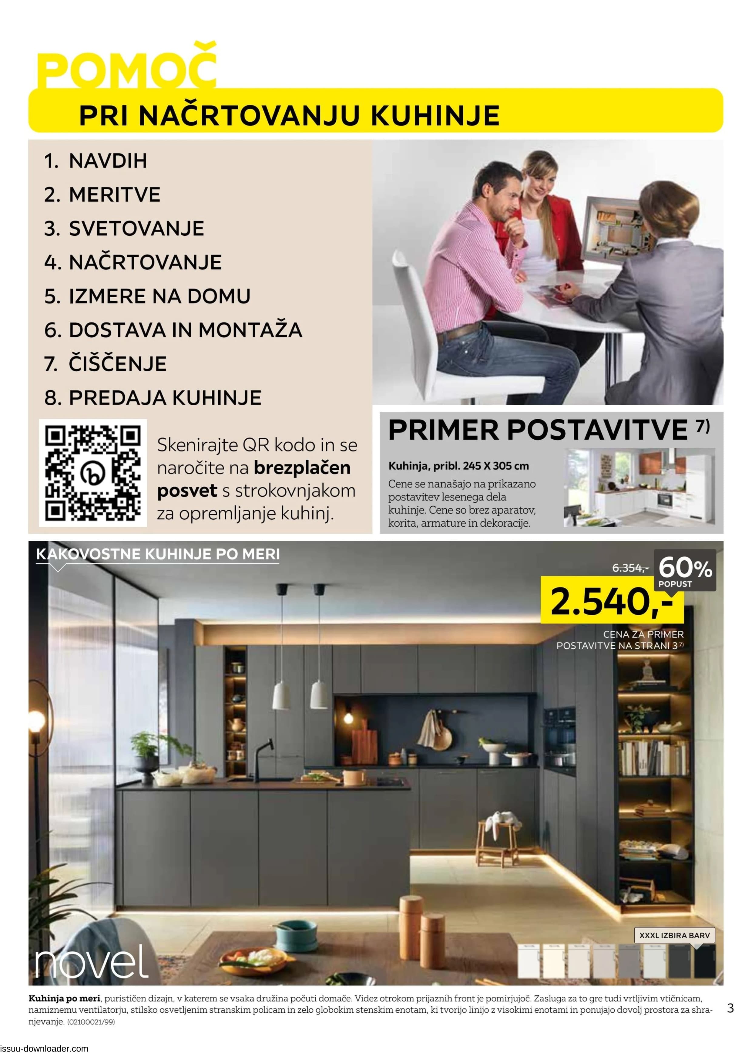 Stran 3. Lesnina kataloga - Akcije od 04.11. do 15.11.2025.