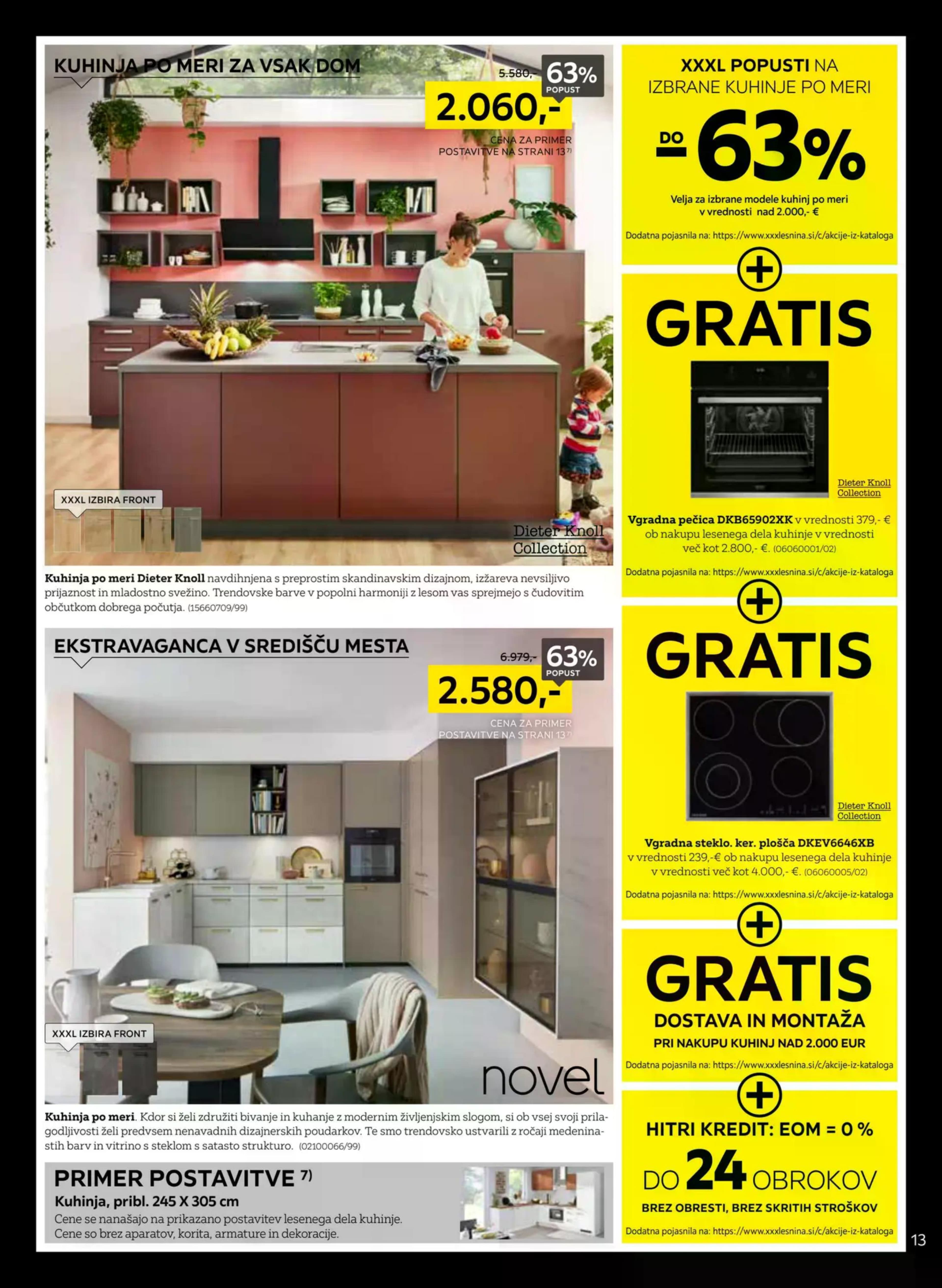 Stran 13. Lesnina kataloga - Akcije od 17.11. do 22.11.2025.